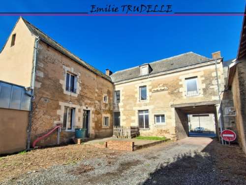 Saint-Vincent-du-Lorouër Sarthe village house foto 7174560