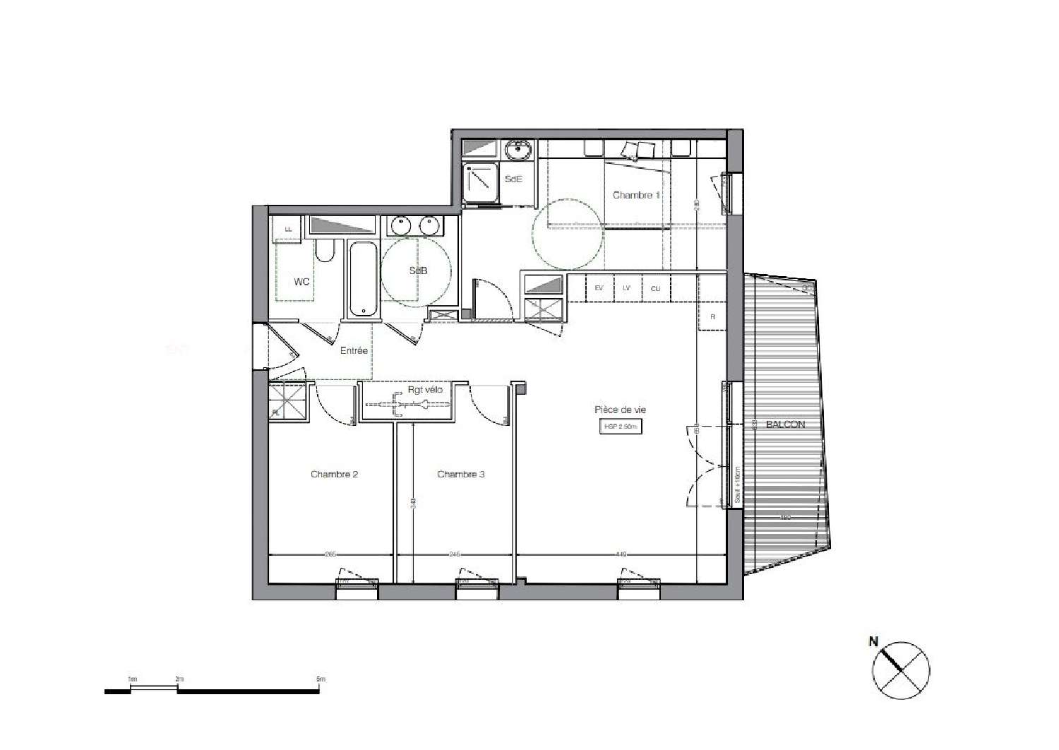  à vendre appartement Angers 49100 Maine-et-Loire 3