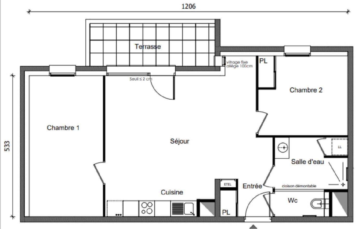 te koop appartement Bonneville Haute-Savoie 2