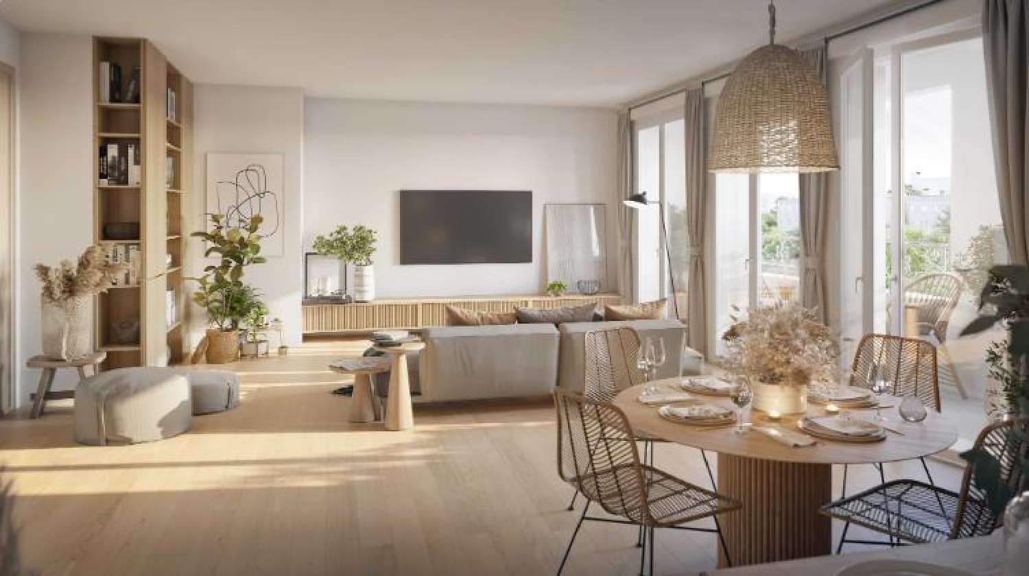 à vendre appartement Le Blanc-Mesnil Seine-Saint-Denis 3