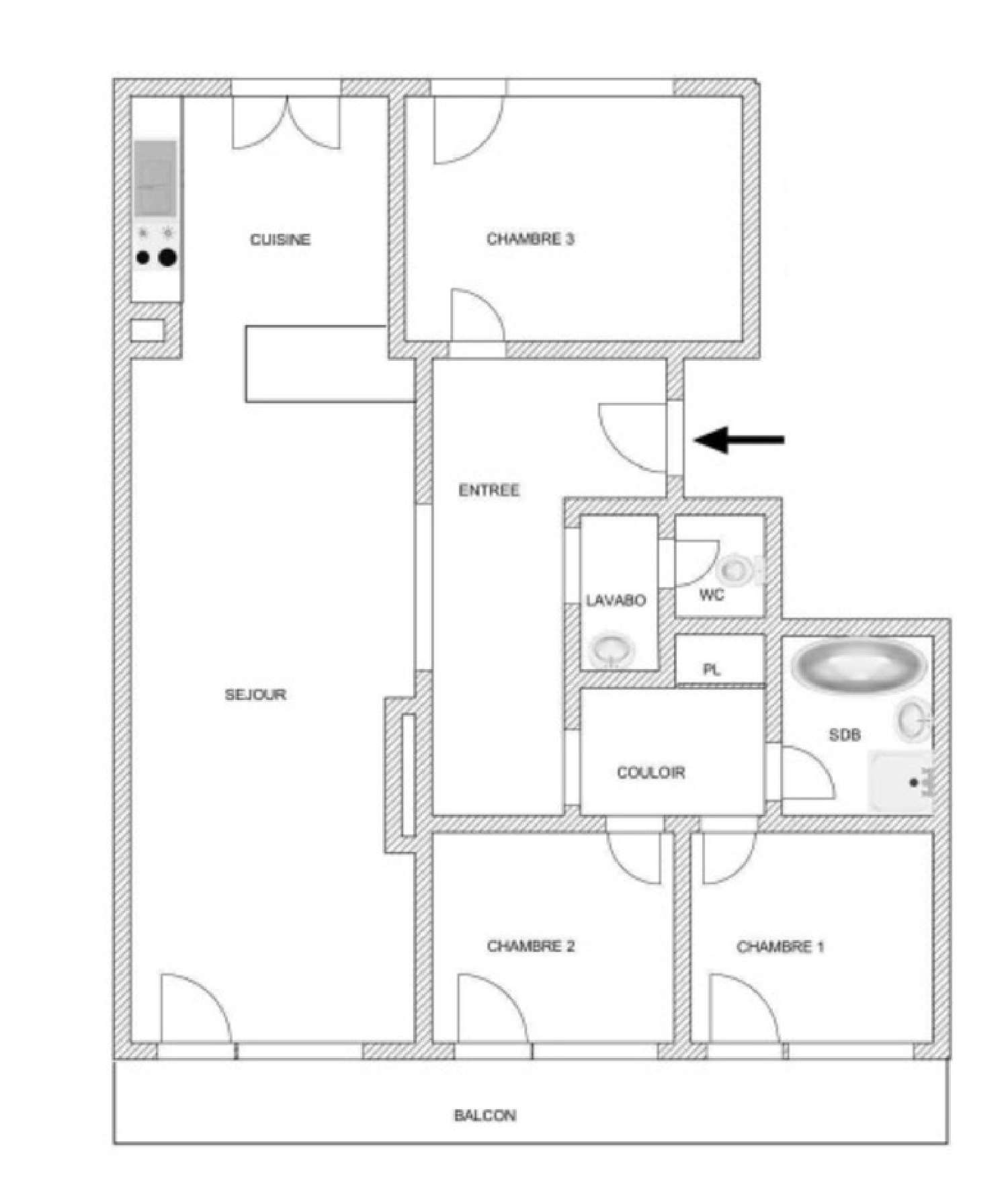 te koop appartement Lille Nord 8