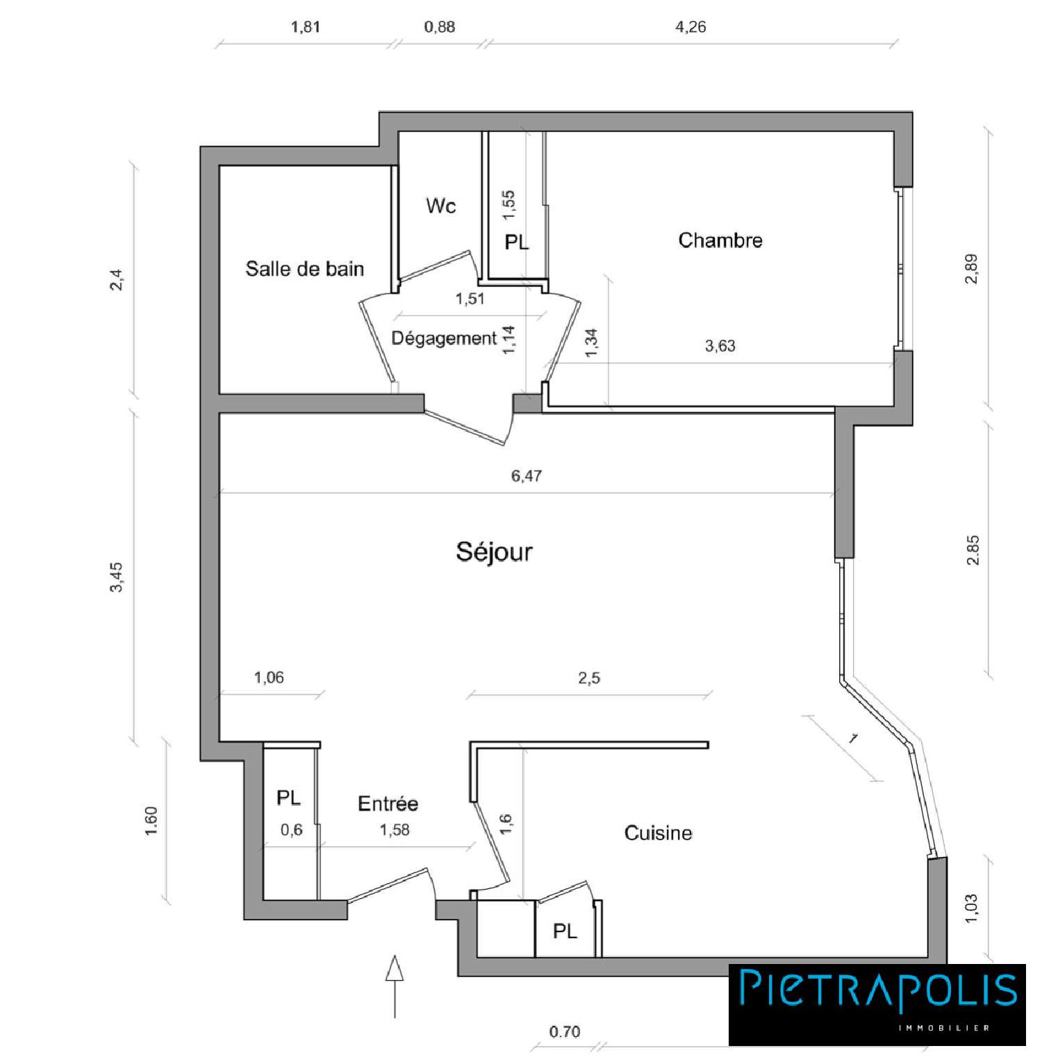 à vendre appartement Lyon 4e Arrondissement Rhône 2