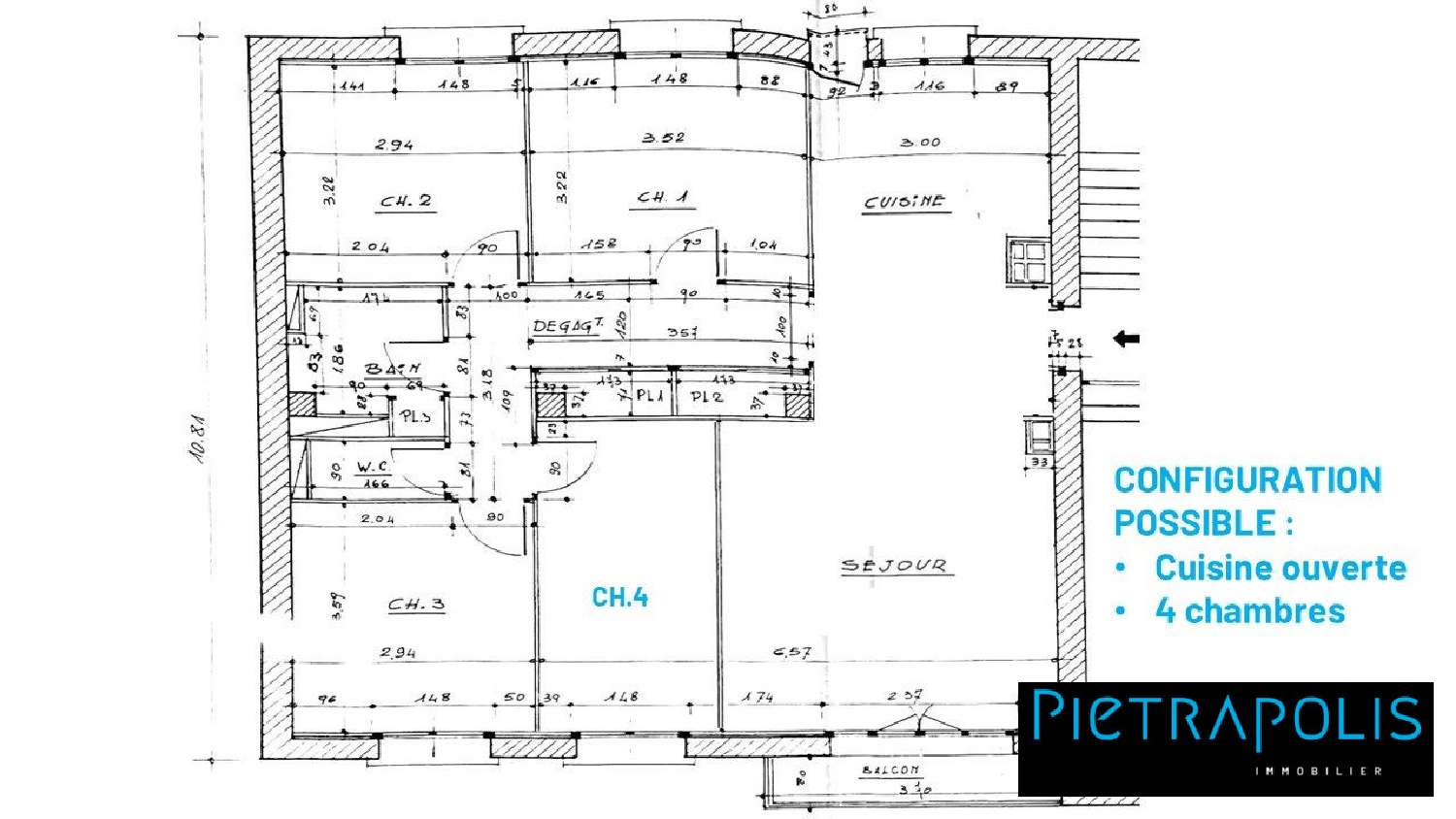 en venta apartamento Lyon 6e Arrondissement Rhône 4
