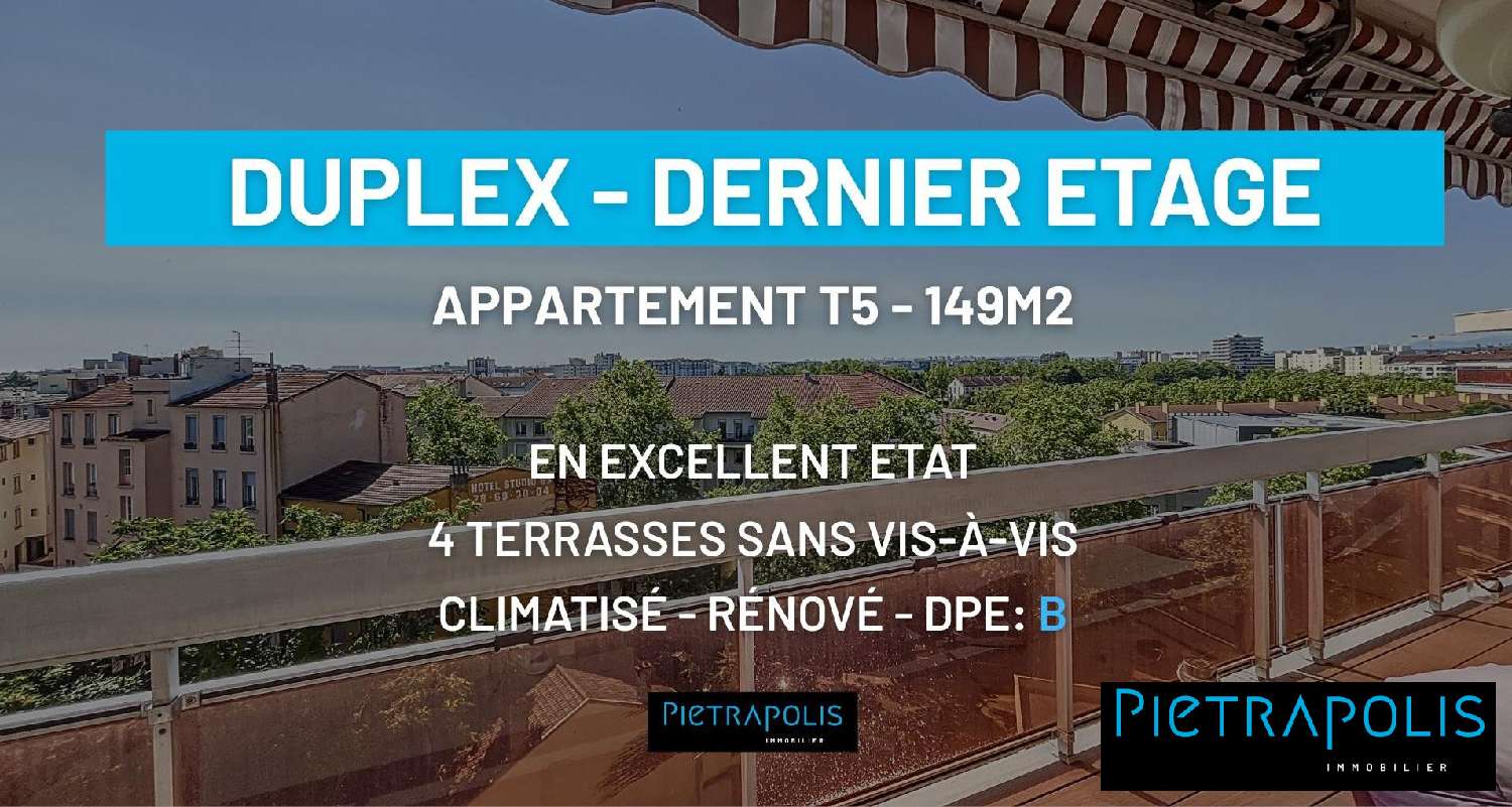 à vendre appartement Lyon 7e Arrondissement Rhône 1