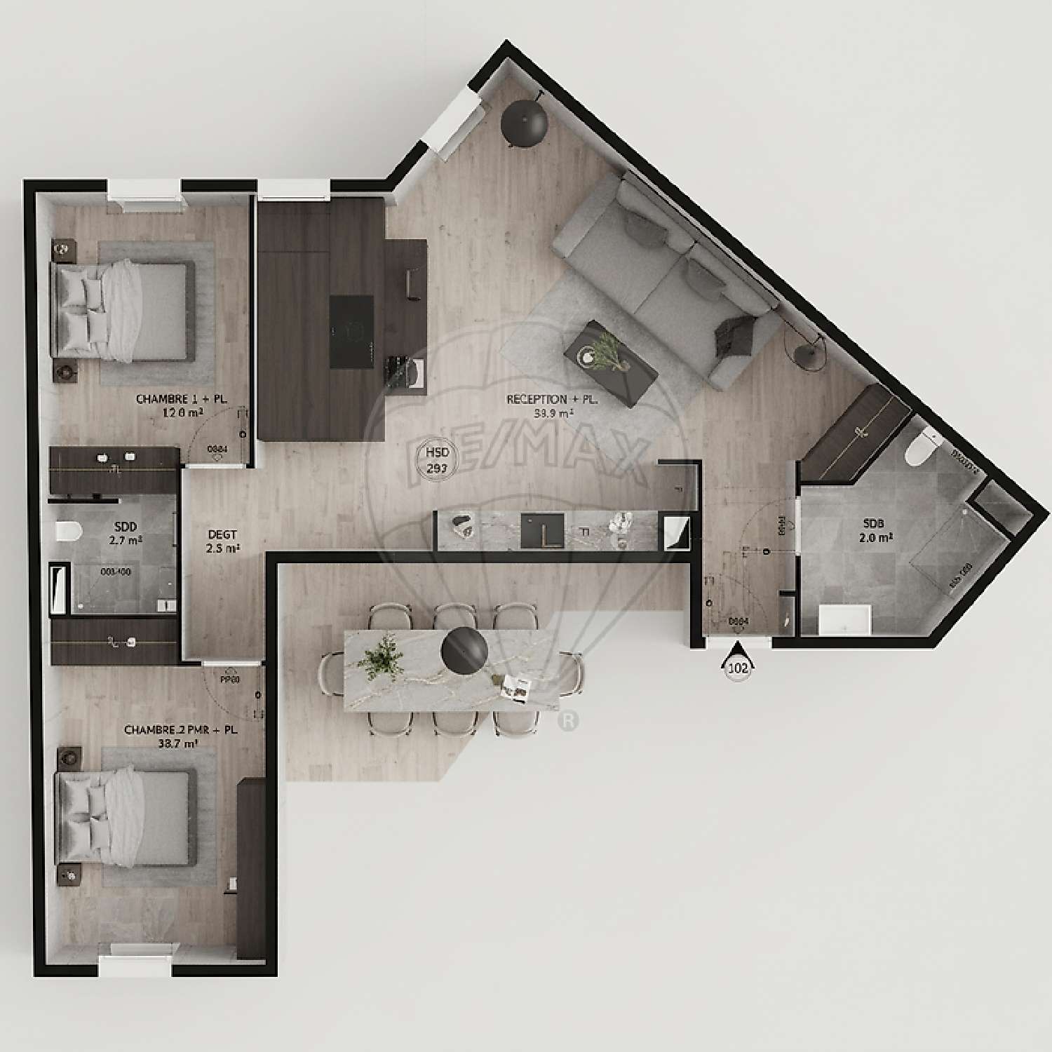 for sale apartment Orléans Loiret 2