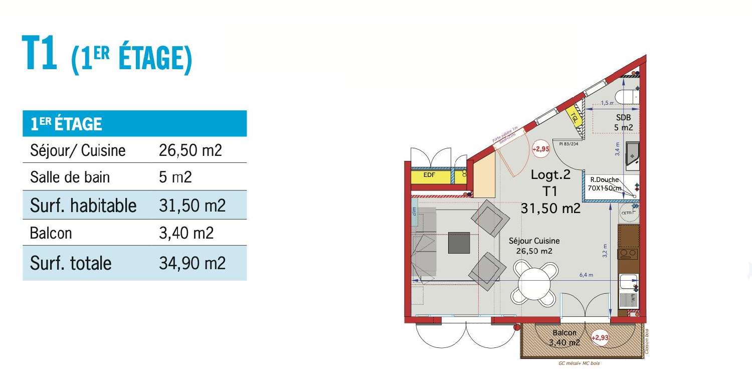 te koop appartement Sainte-Anne Guadeloupe 4