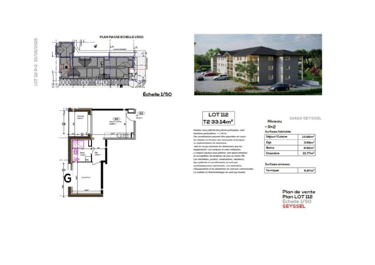 te koop appartement Seyssel Ain 3