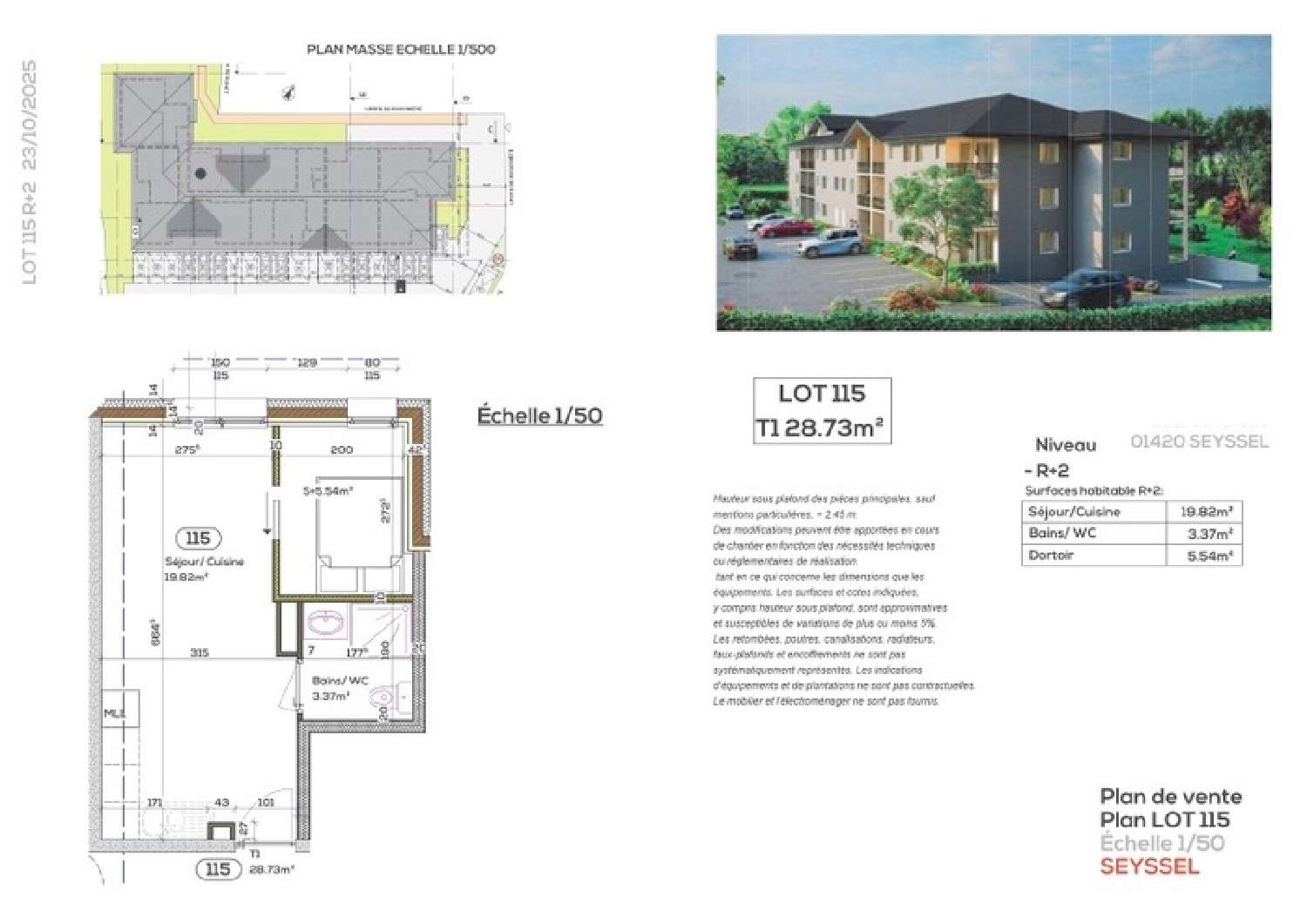 te koop appartement Seyssel Ain 3