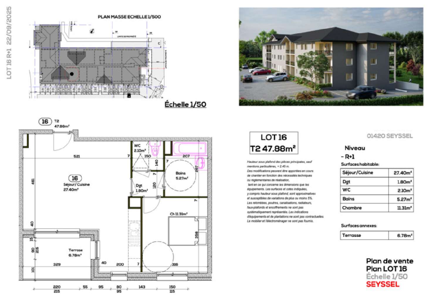 te koop appartement Seyssel Ain 3