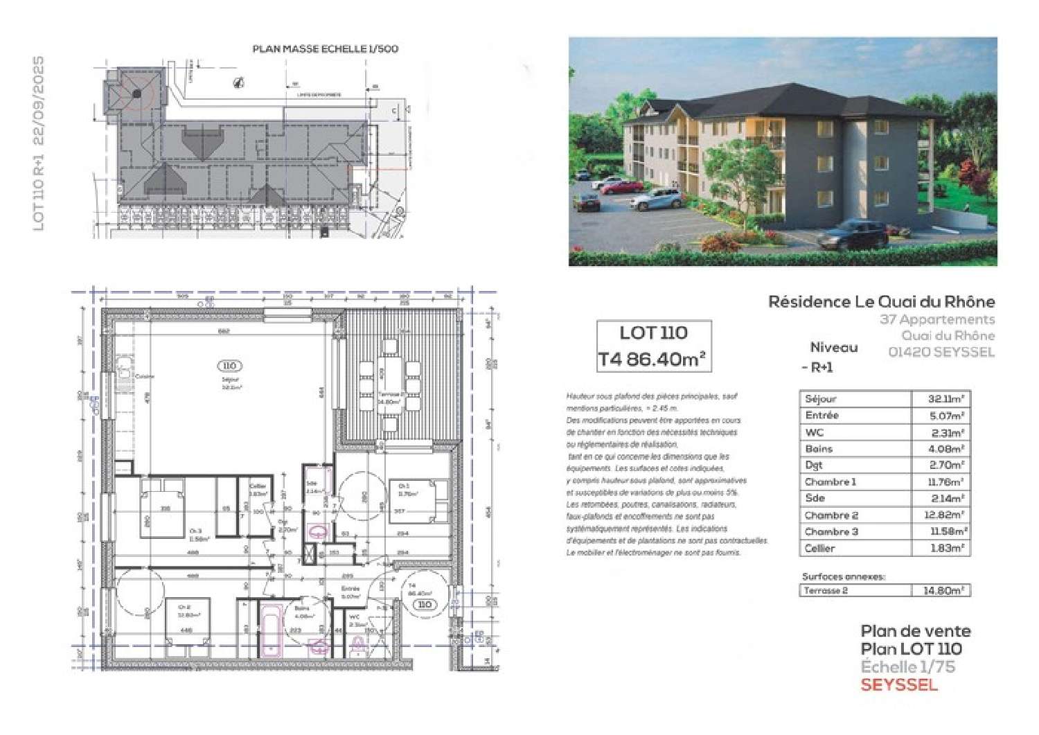 for sale apartment Seyssel Ain 3