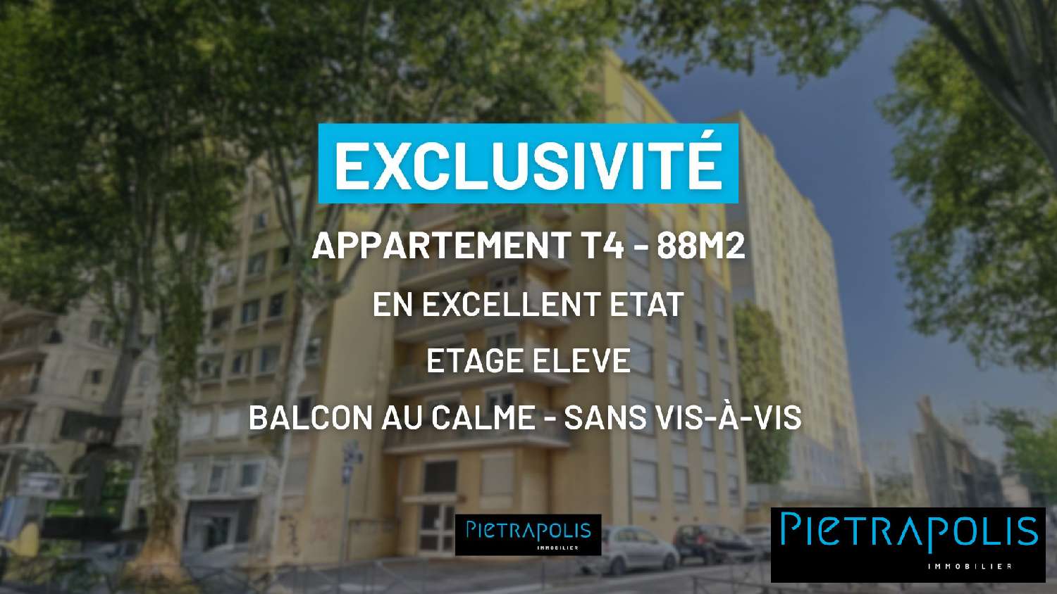 te koop appartement Villeurbanne Rhône 1