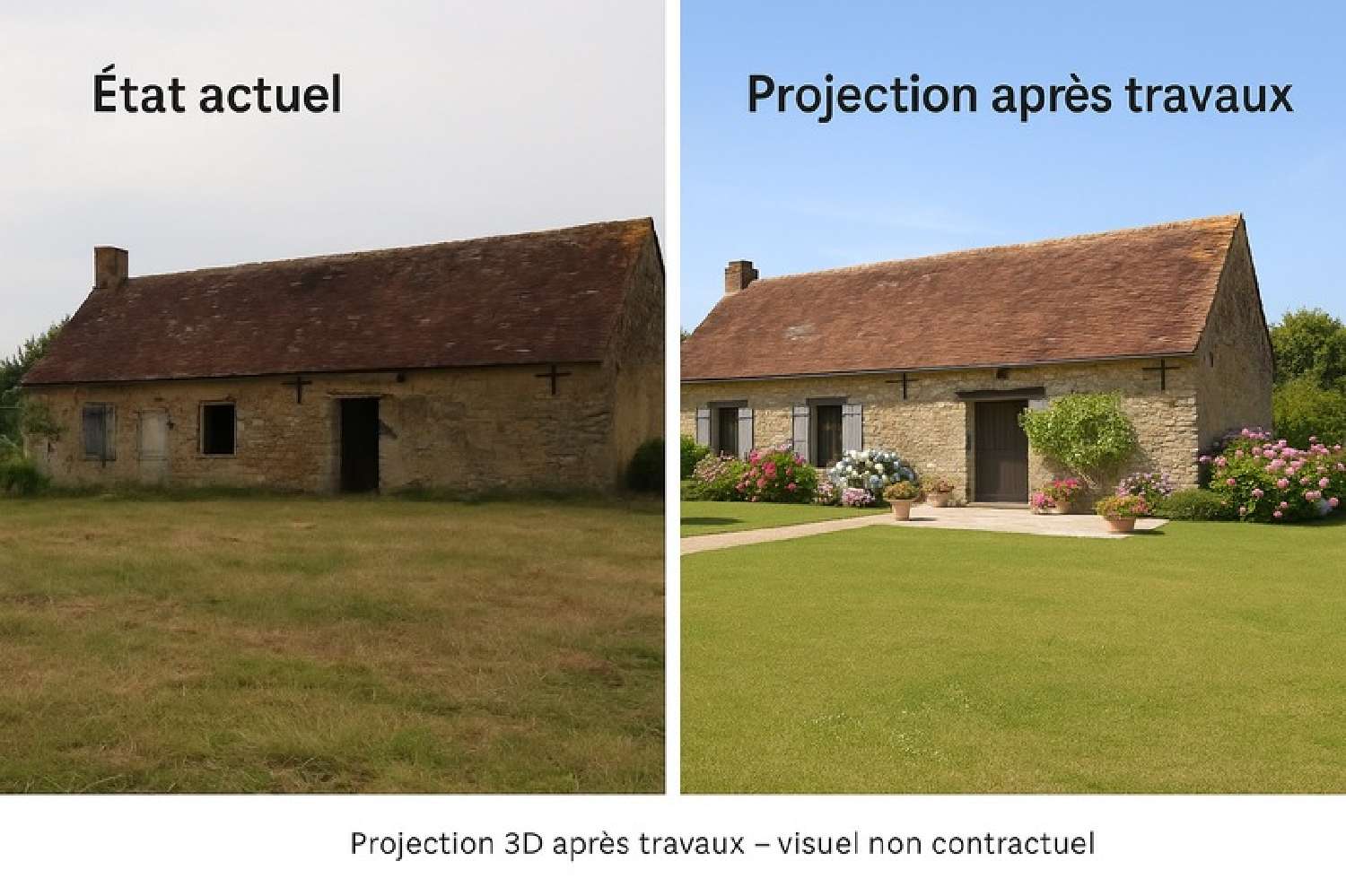  for sale barn Mareil-sur-Loir Sarthe 1