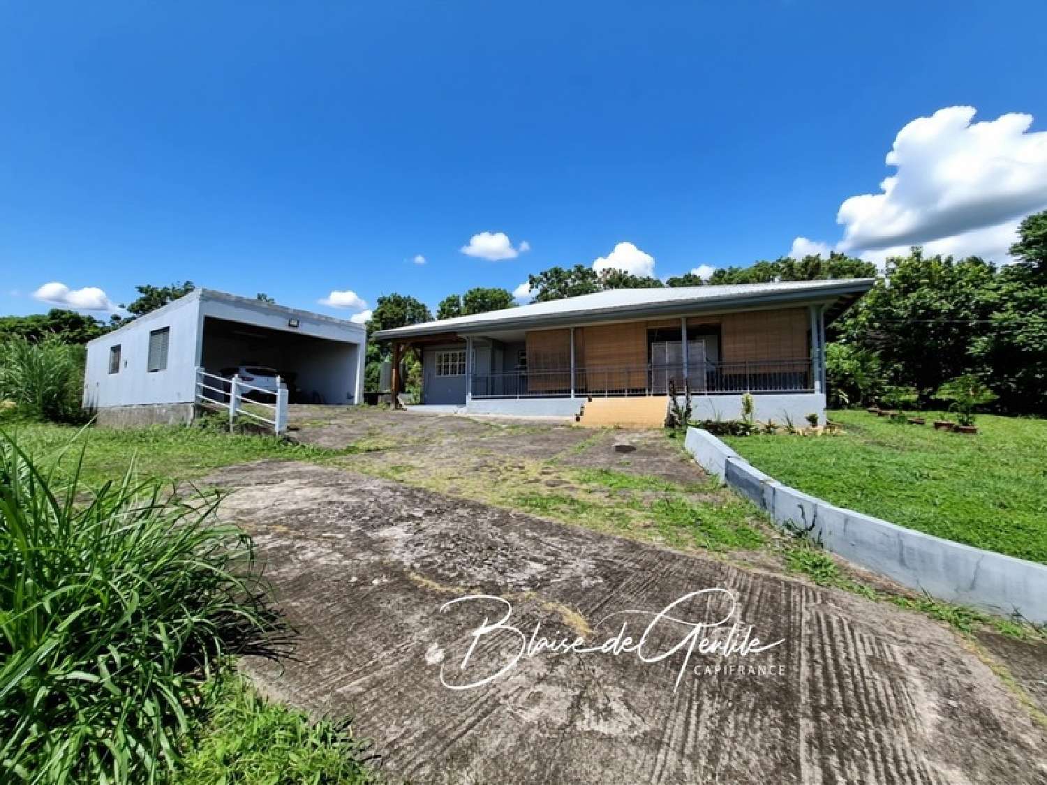 te koop landgoed Saint-Claude Guadeloupe 1