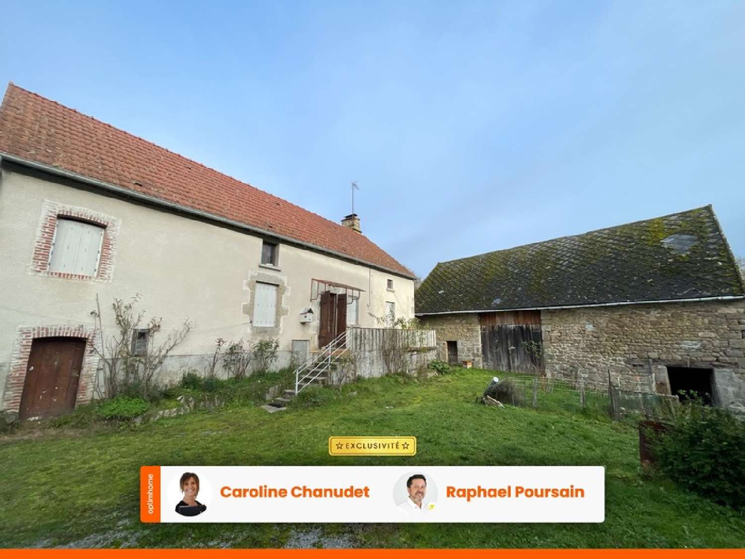  for sale farm Saint-Priest-la-Feuille Creuse 1