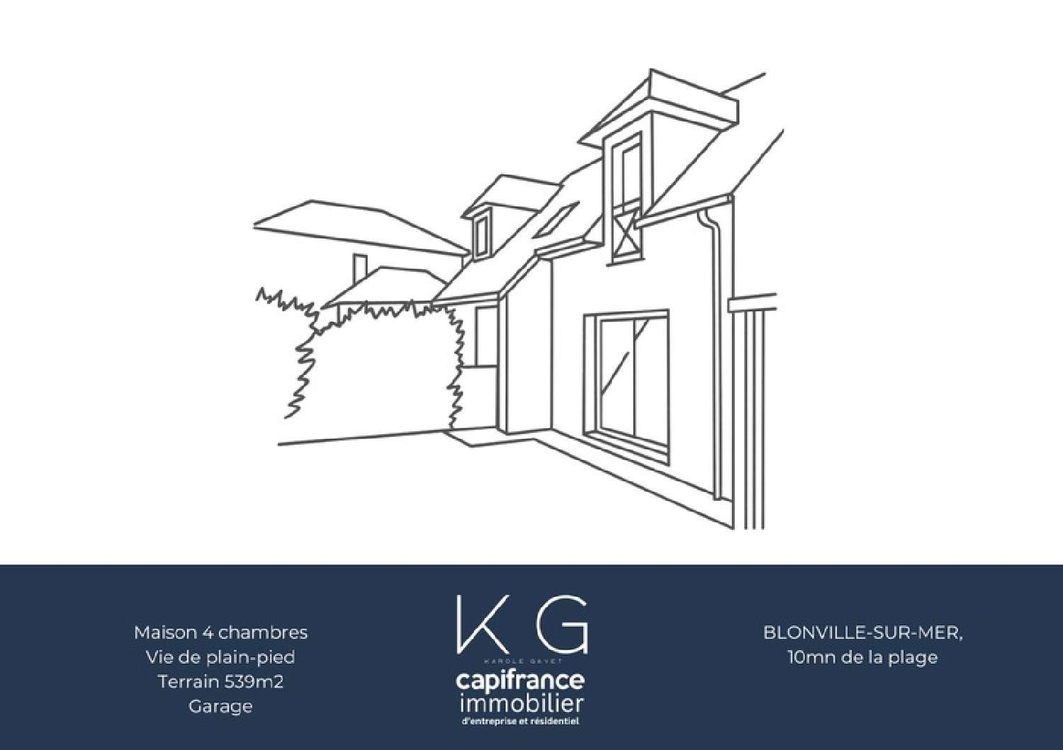  à vendre maison Blonville-sur-Mer Calvados 1