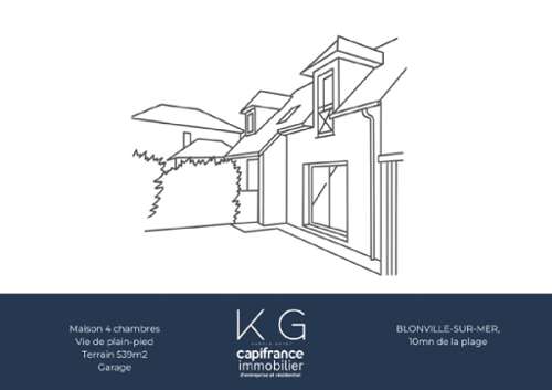 Blonville-sur-Mer Calvados maison foto 7219860
