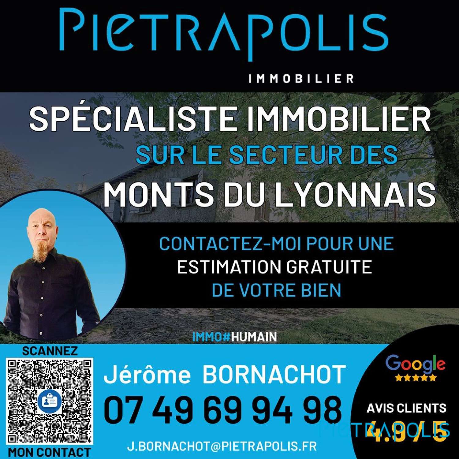 for sale house Chambost-Longessaigne Rhône 2