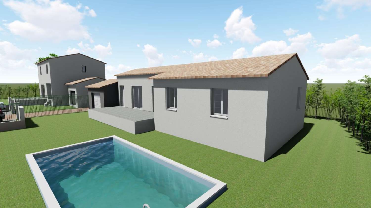  te koop huis Laudun Gard 1