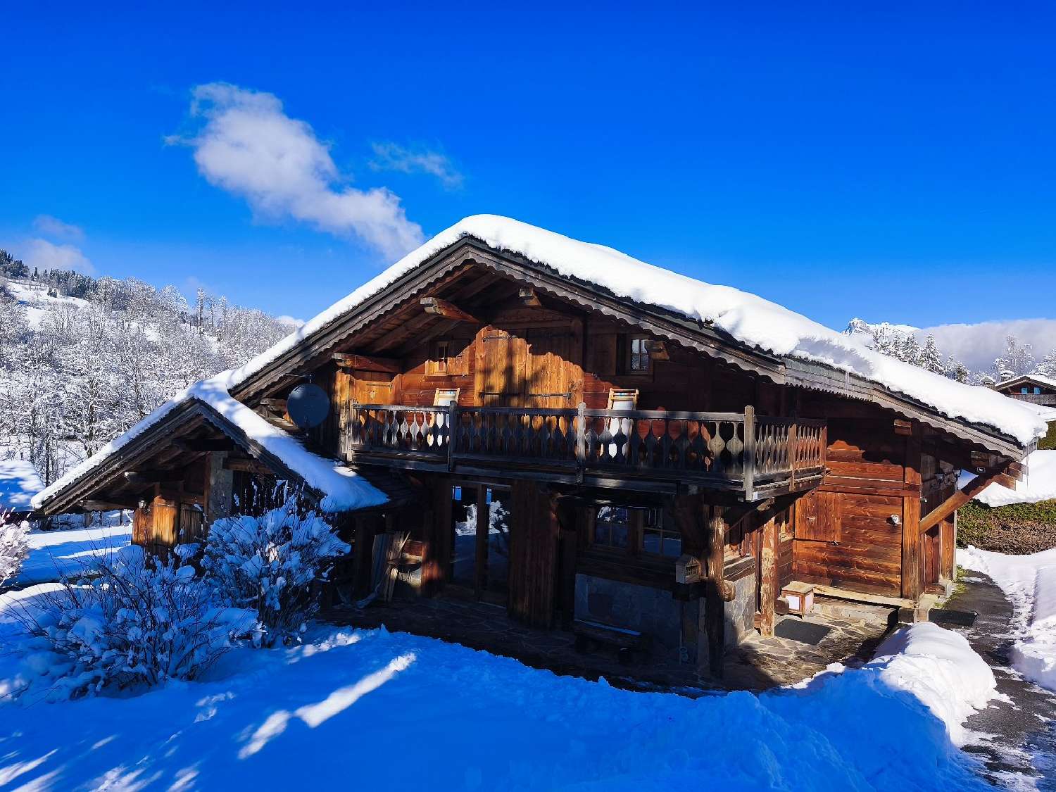 à vendre maison Megève Haute-Savoie 1