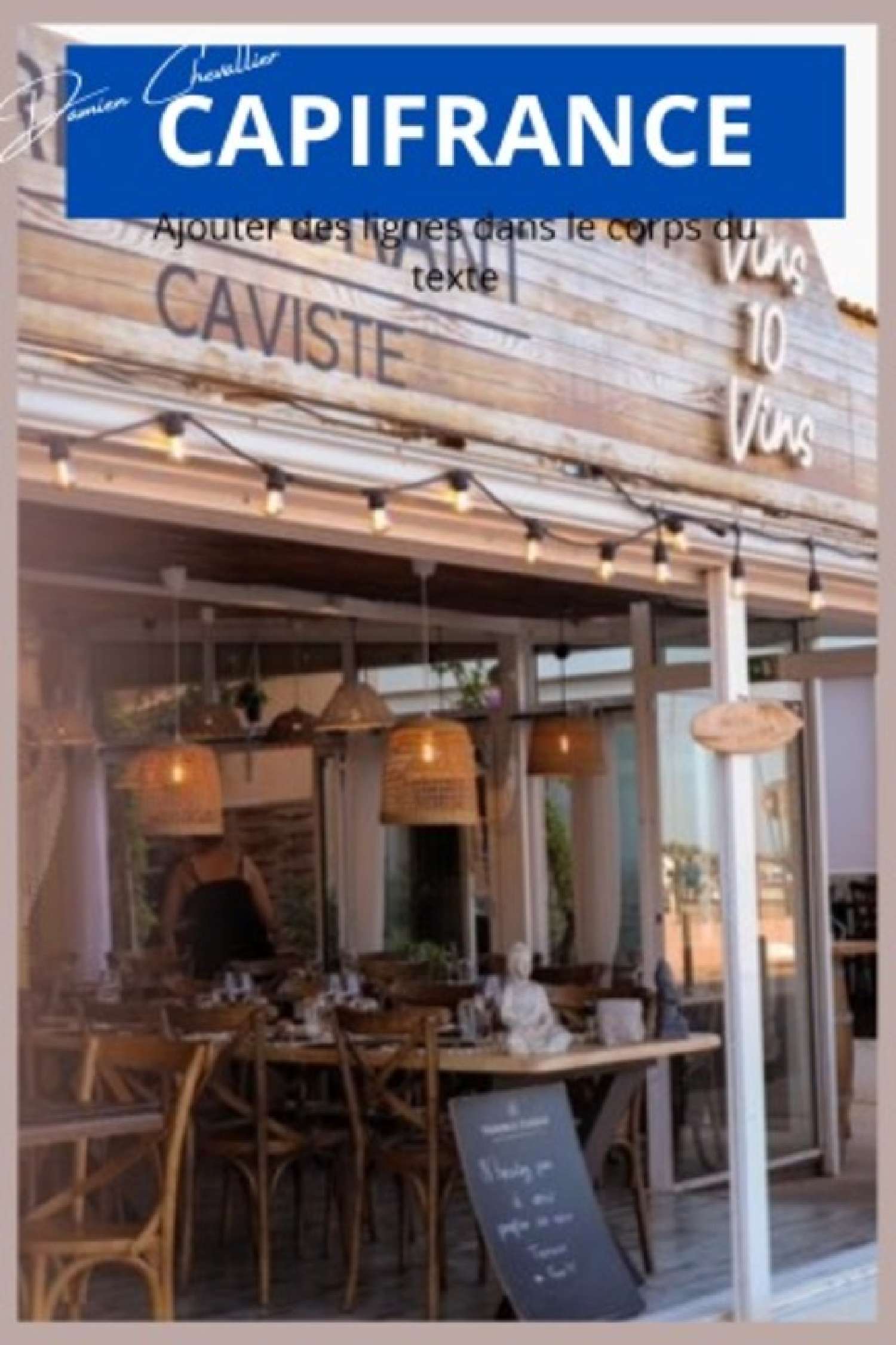  for sale restaurant Valras-Plage Hérault 3
