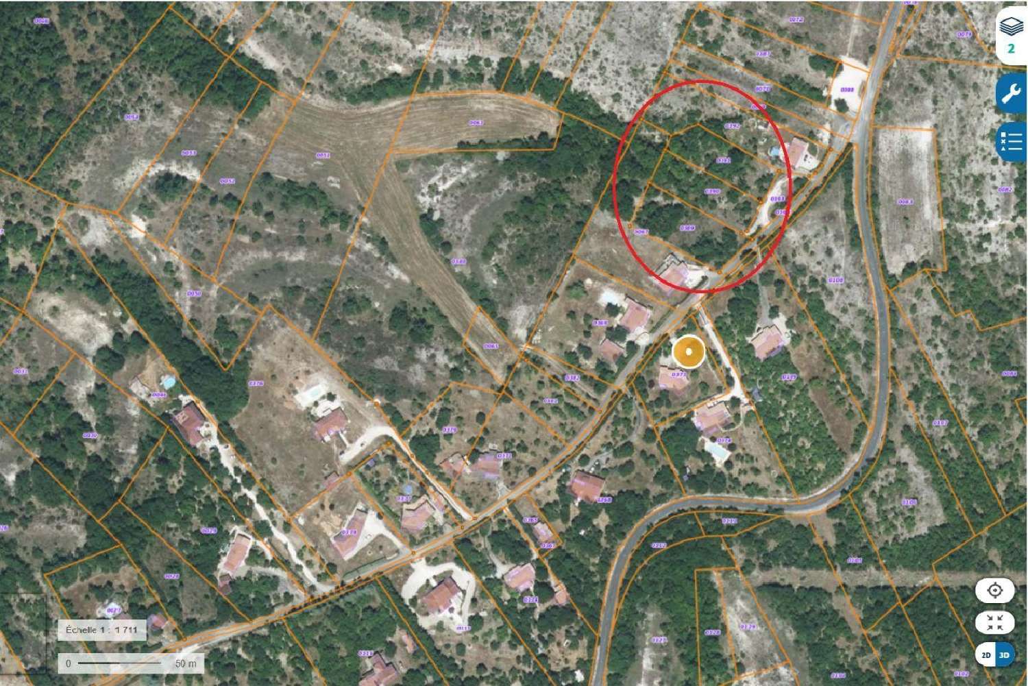 for sale terrain Cézac Lot 3