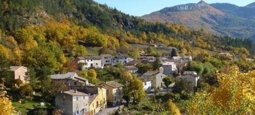 Chaudon-Norante Alpes-de-Haute-Provence terrain foto 7228902
