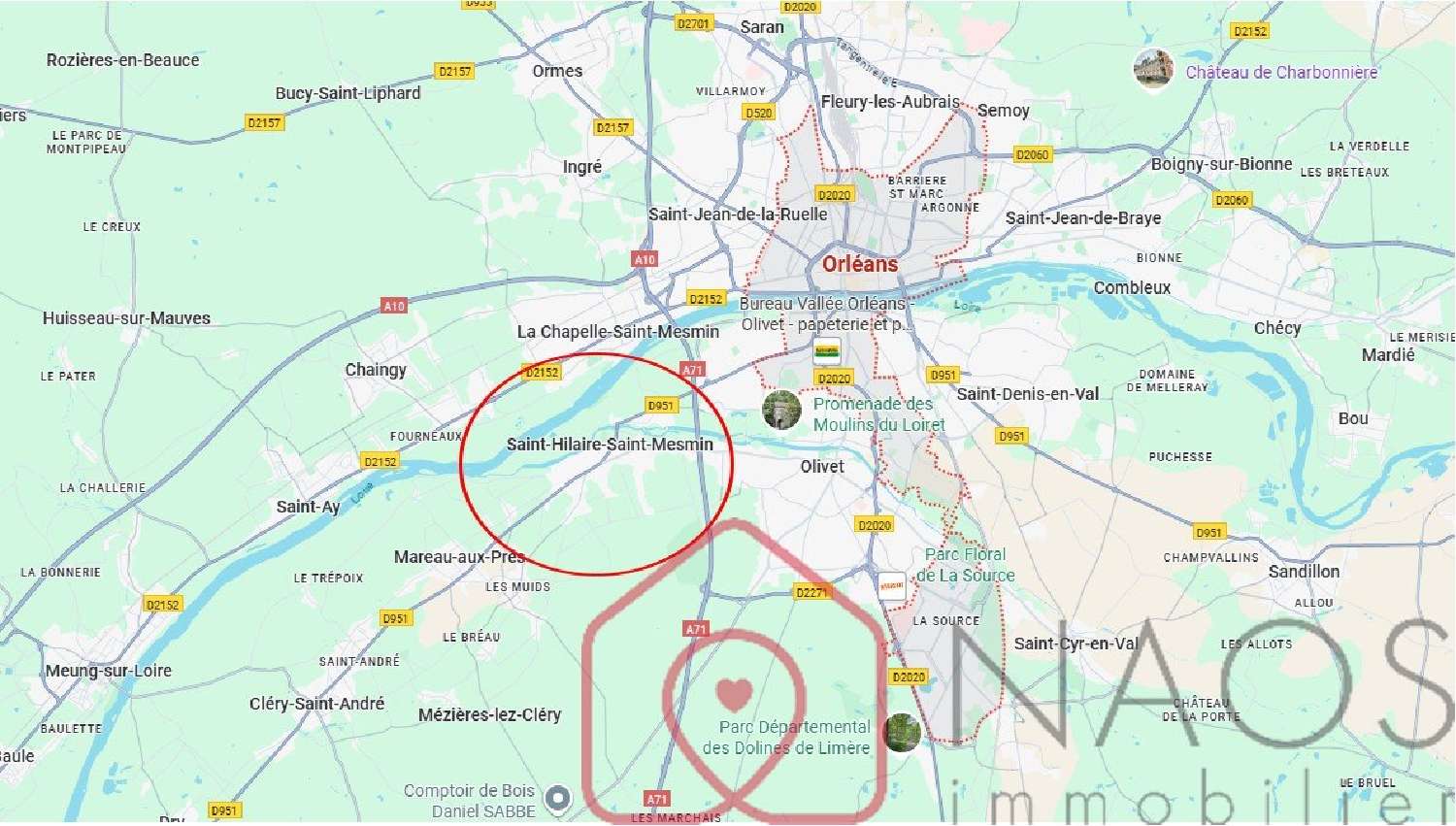  à vendre terrain Saint-Hilaire-Saint-Mesmin Loiret 4