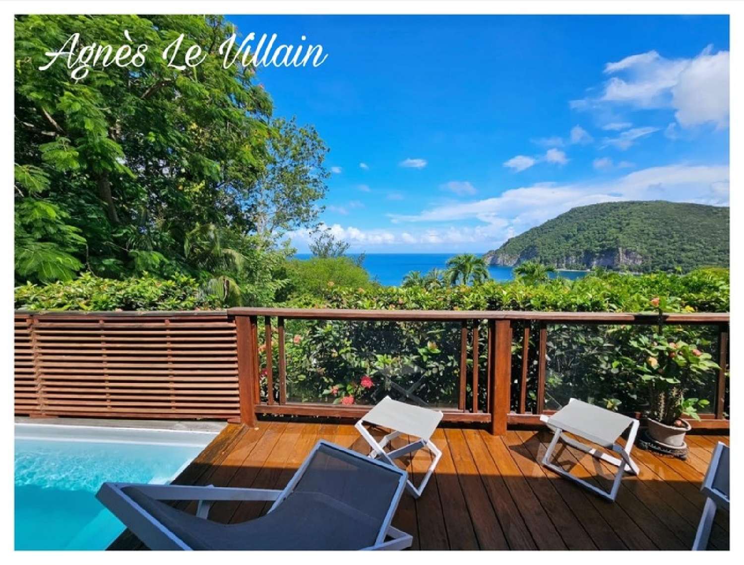 te koop villa Deshaies Guadeloupe 1
