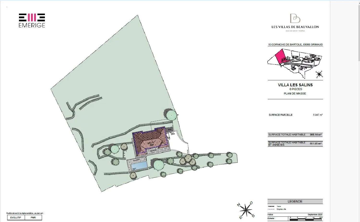 for sale villa Grimaud Var 5