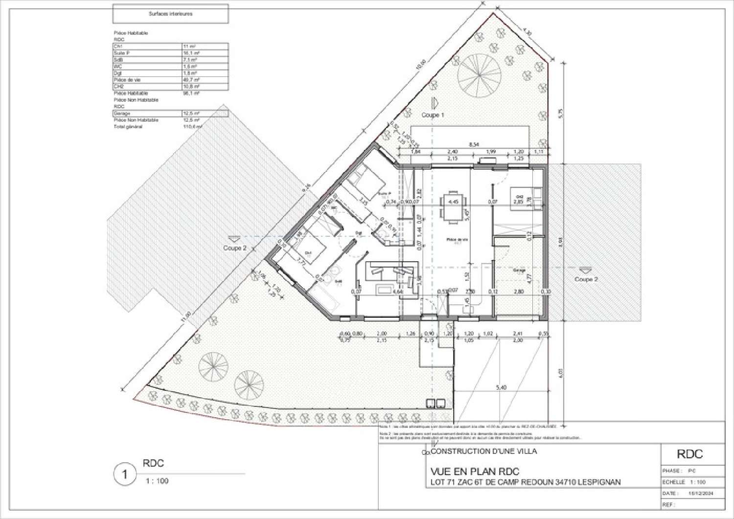 for sale villa Lespignan Hérault 8