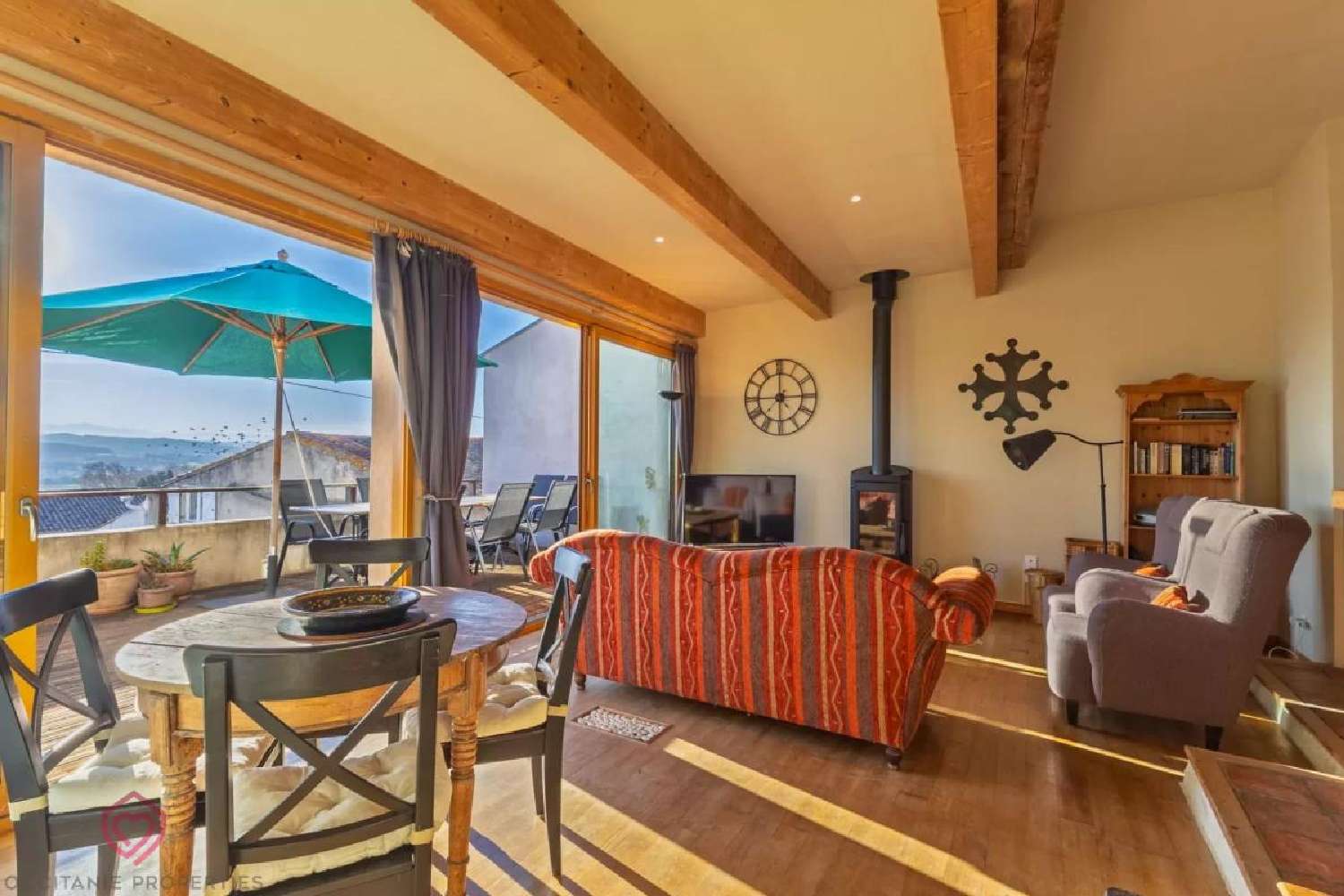 for sale village house Cailhau Aude 2