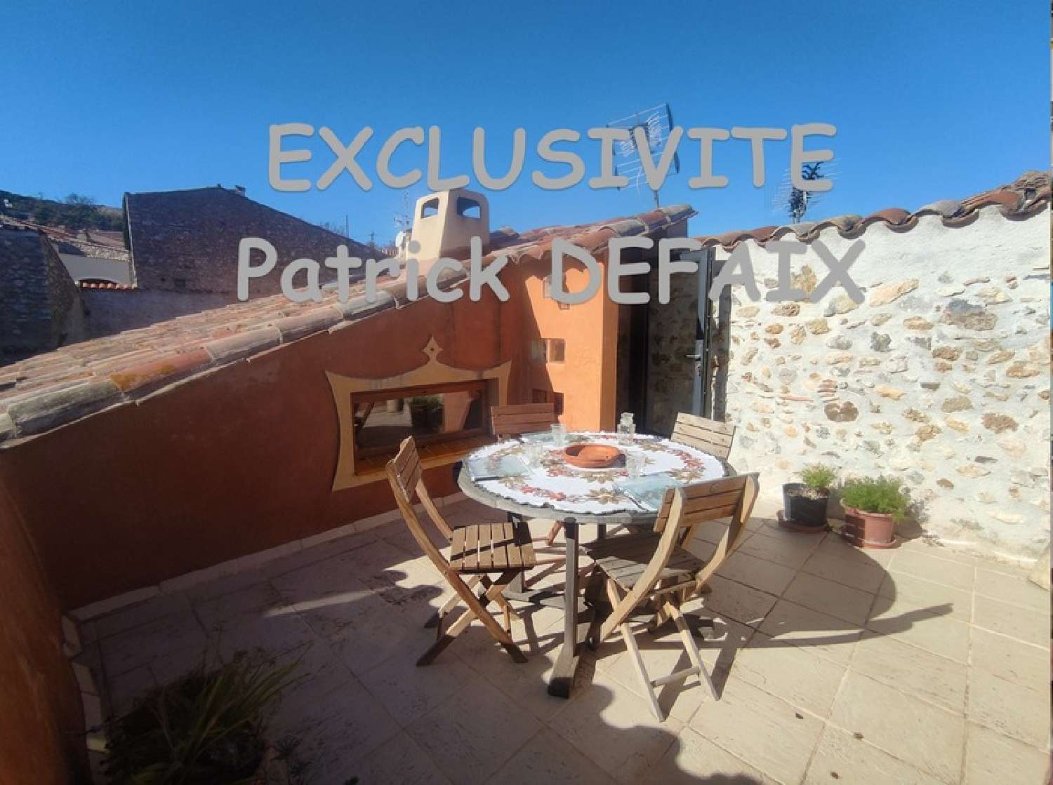  for sale village house Paziols Aude 1