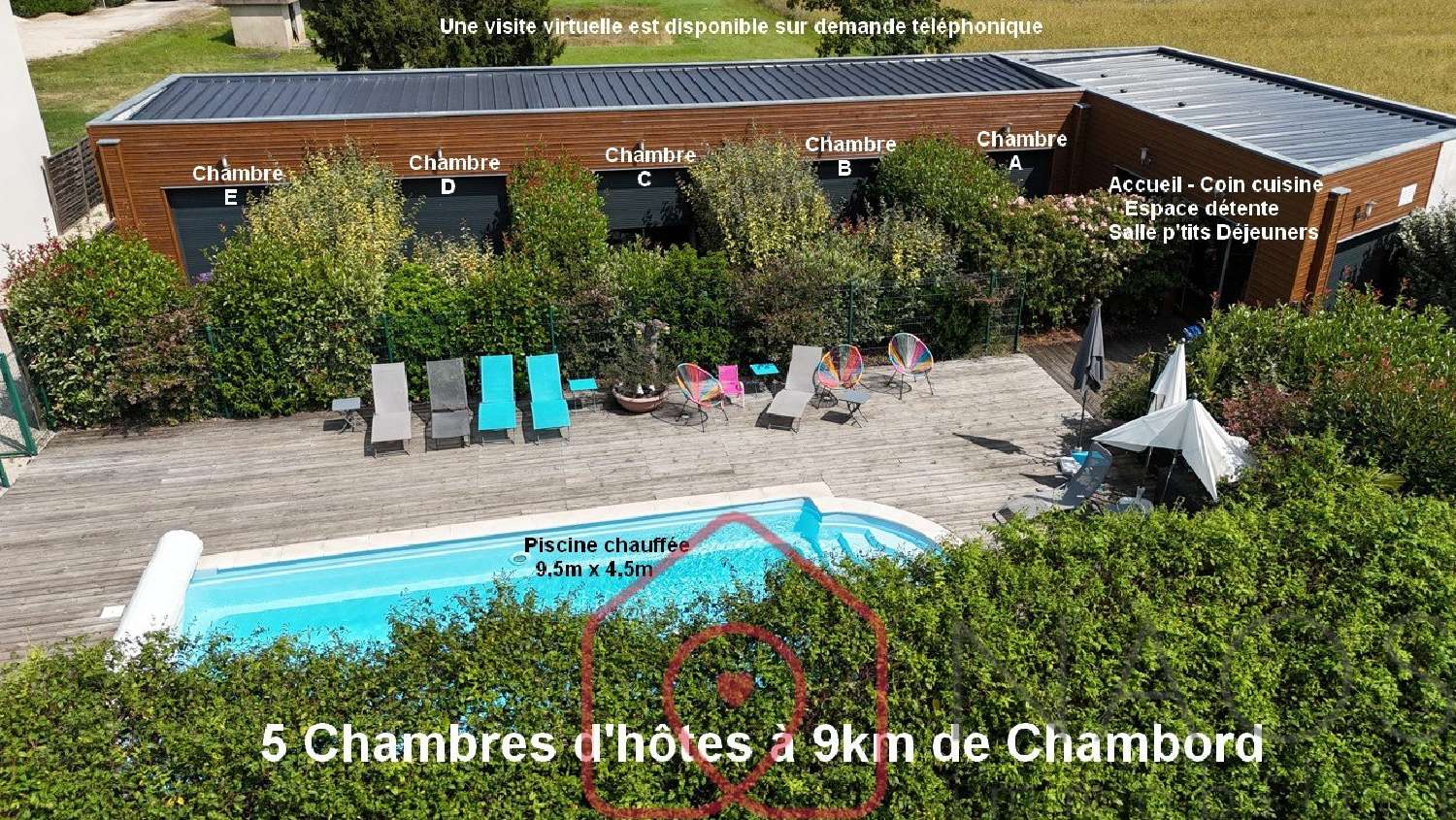  à vendre maison Mer Loir-et-Cher 3