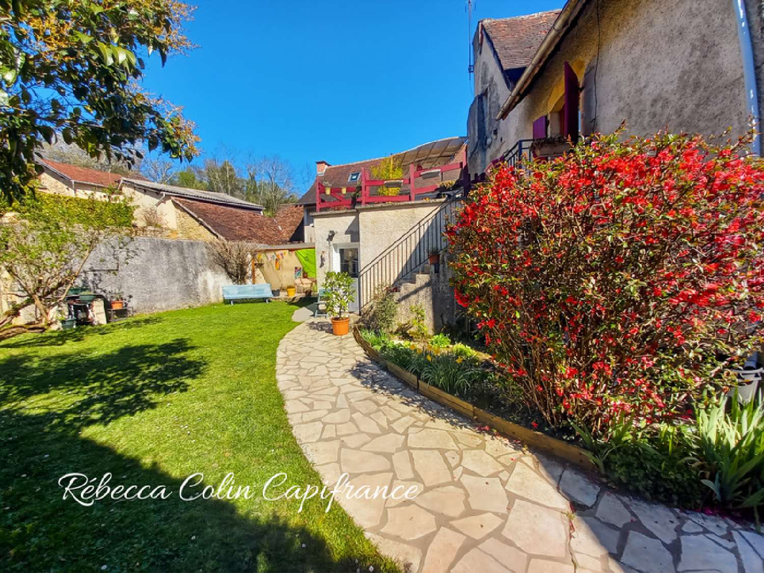  kaufen Dorfhaus Azerat Dordogne 2