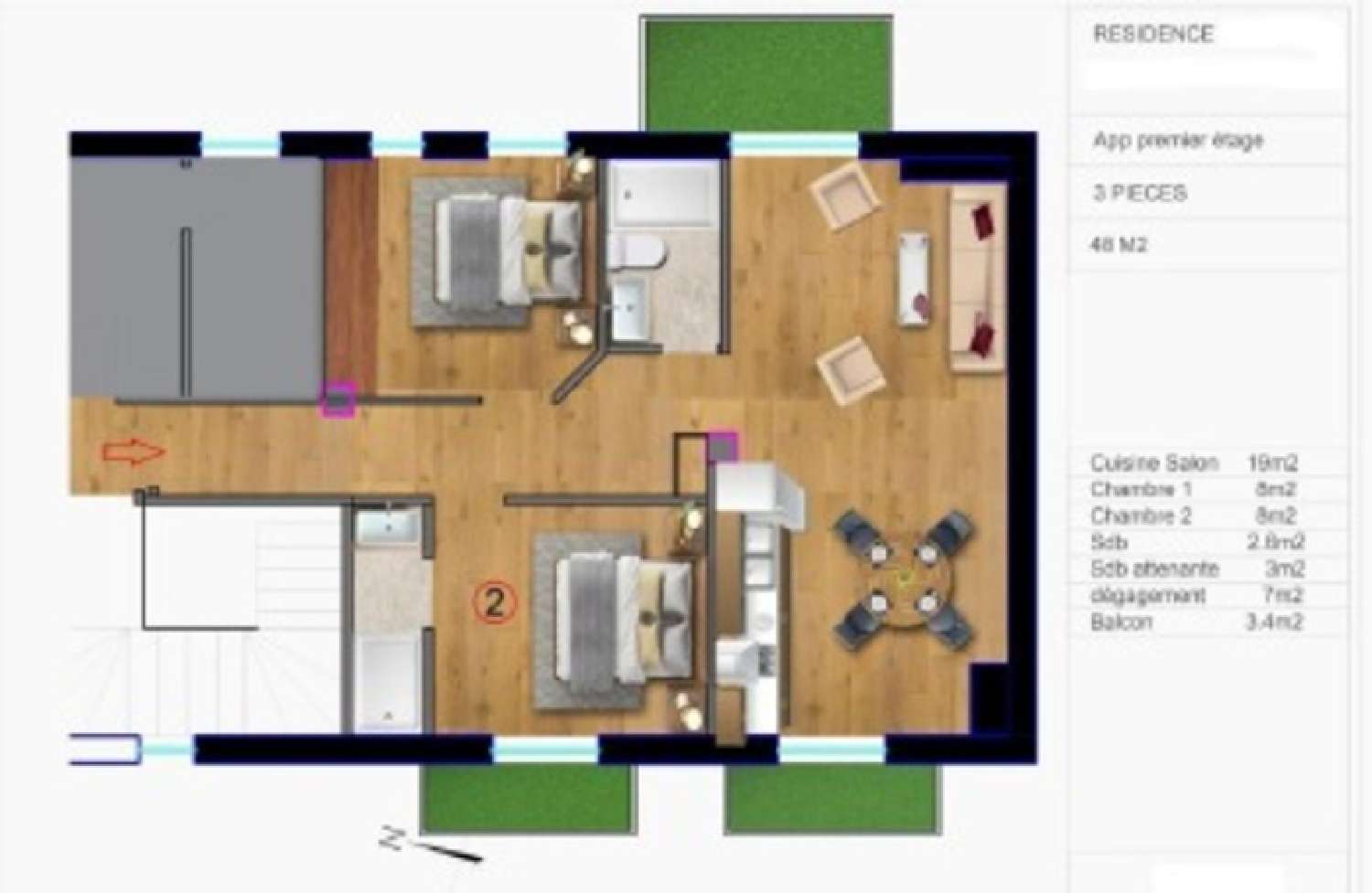  te koop appartement Mandelieu-la-Napoule Alpes-Maritimes 1