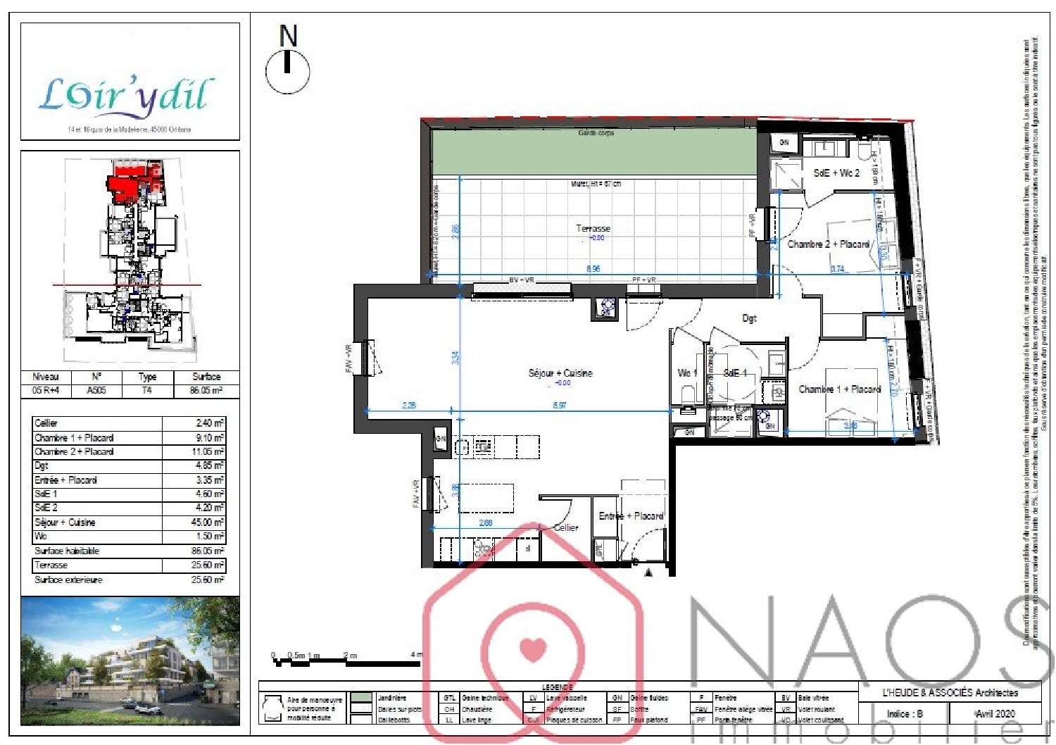  te koop appartement Orléans Loiret 5