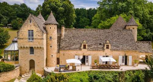 Sarlat-la-Canéda Dordoña castillo foto 7059962