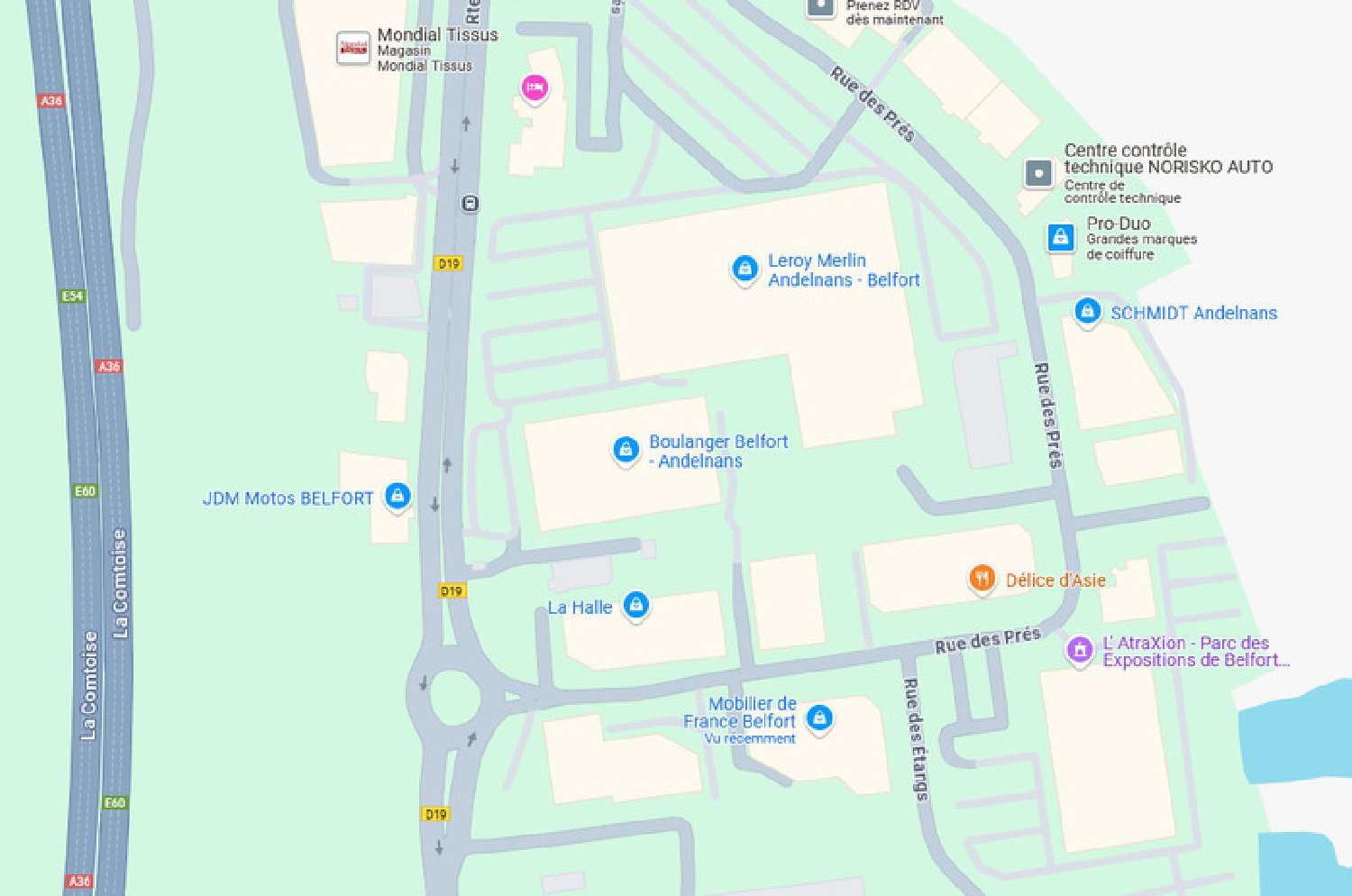  for sale commercial Andelnans Territoire de Belfort 1