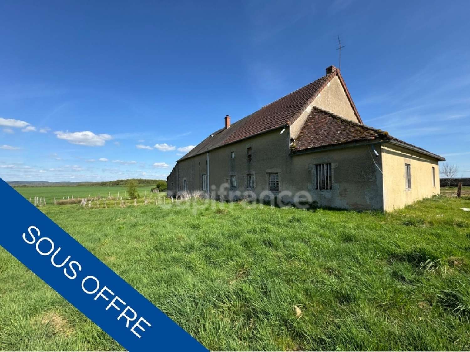  en venta casa rústica Ougny Nièvre 1
