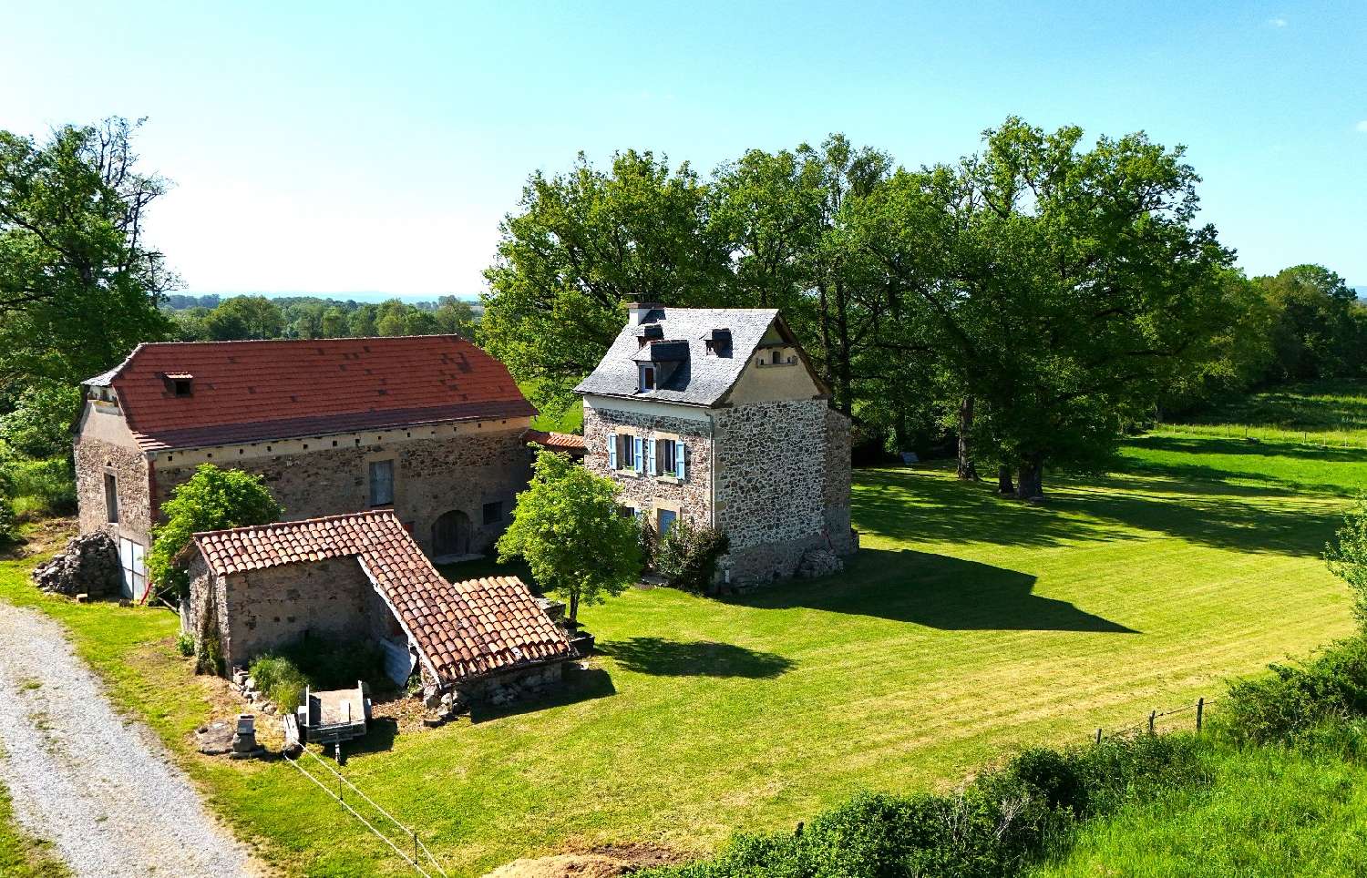 en venta casa rústica Vaureilles Aveyron 2