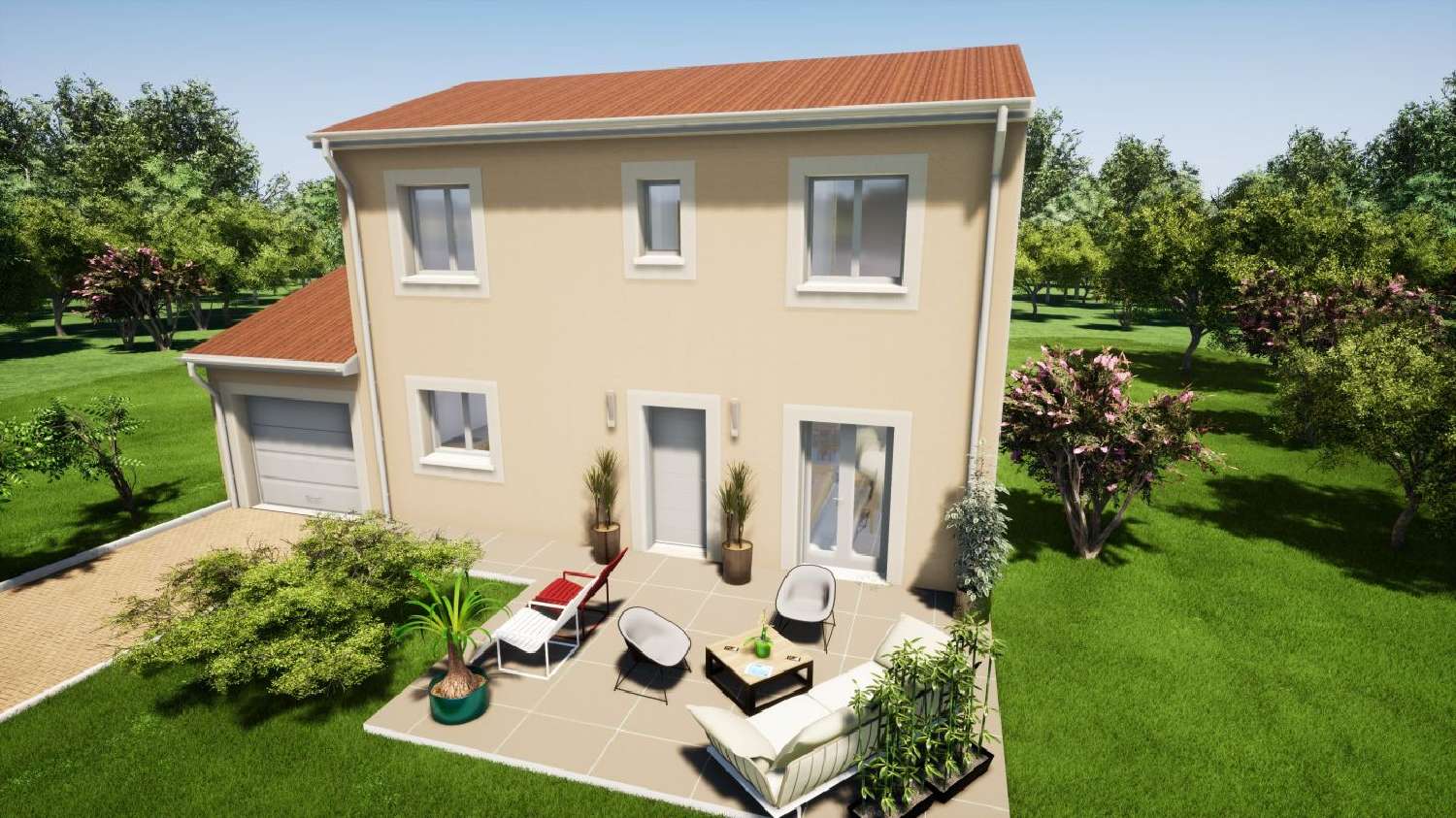  for sale house Chalamont Ain 1
