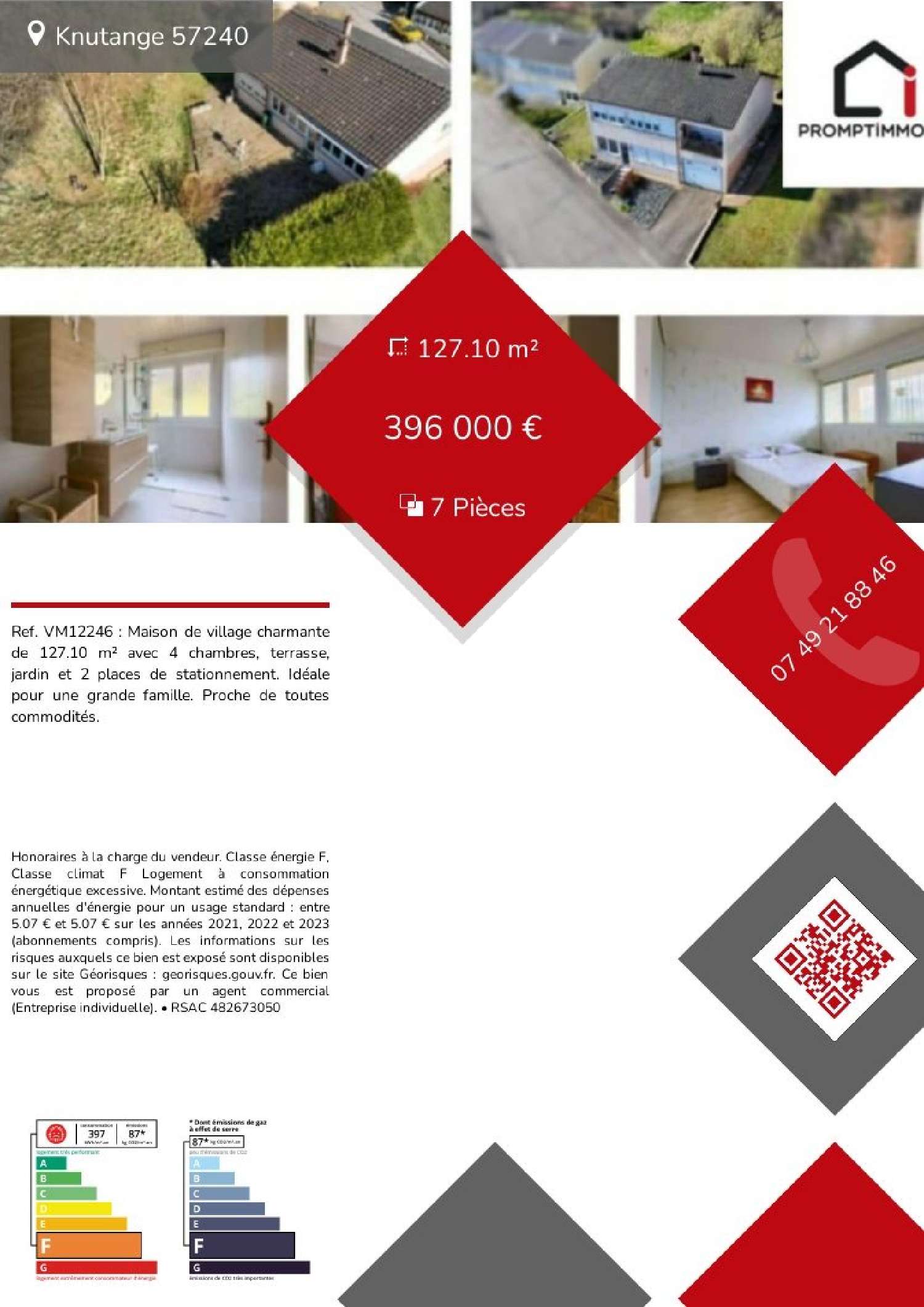 en venta casa Knutange Moselle 1