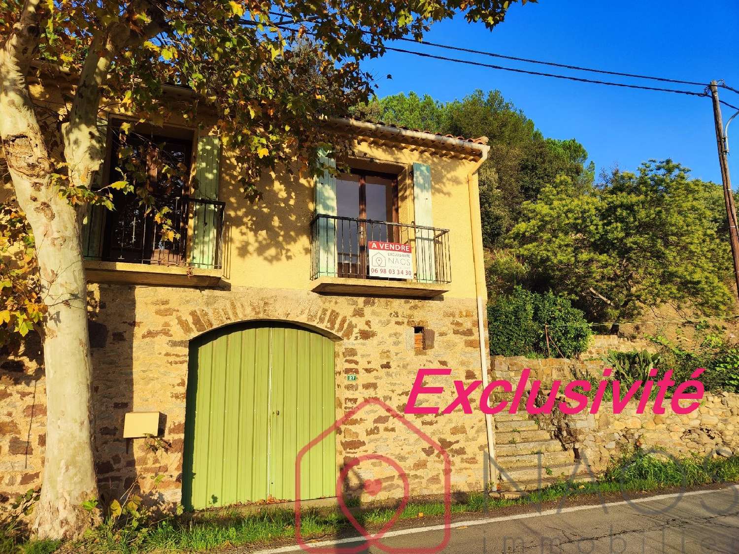  en venta casa Roquebrun Hérault 1