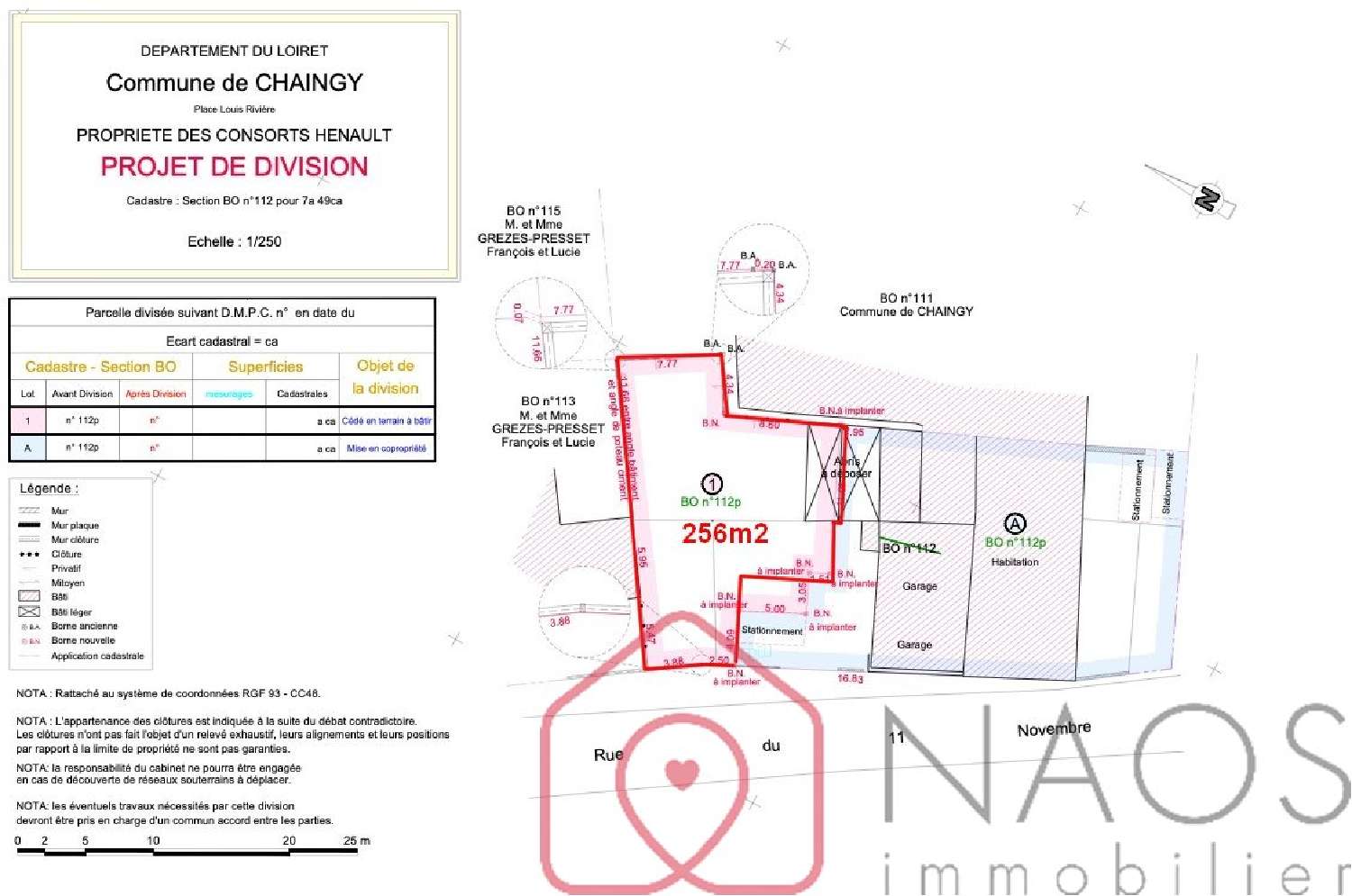  en venta terreno Chaingy Loiret 1