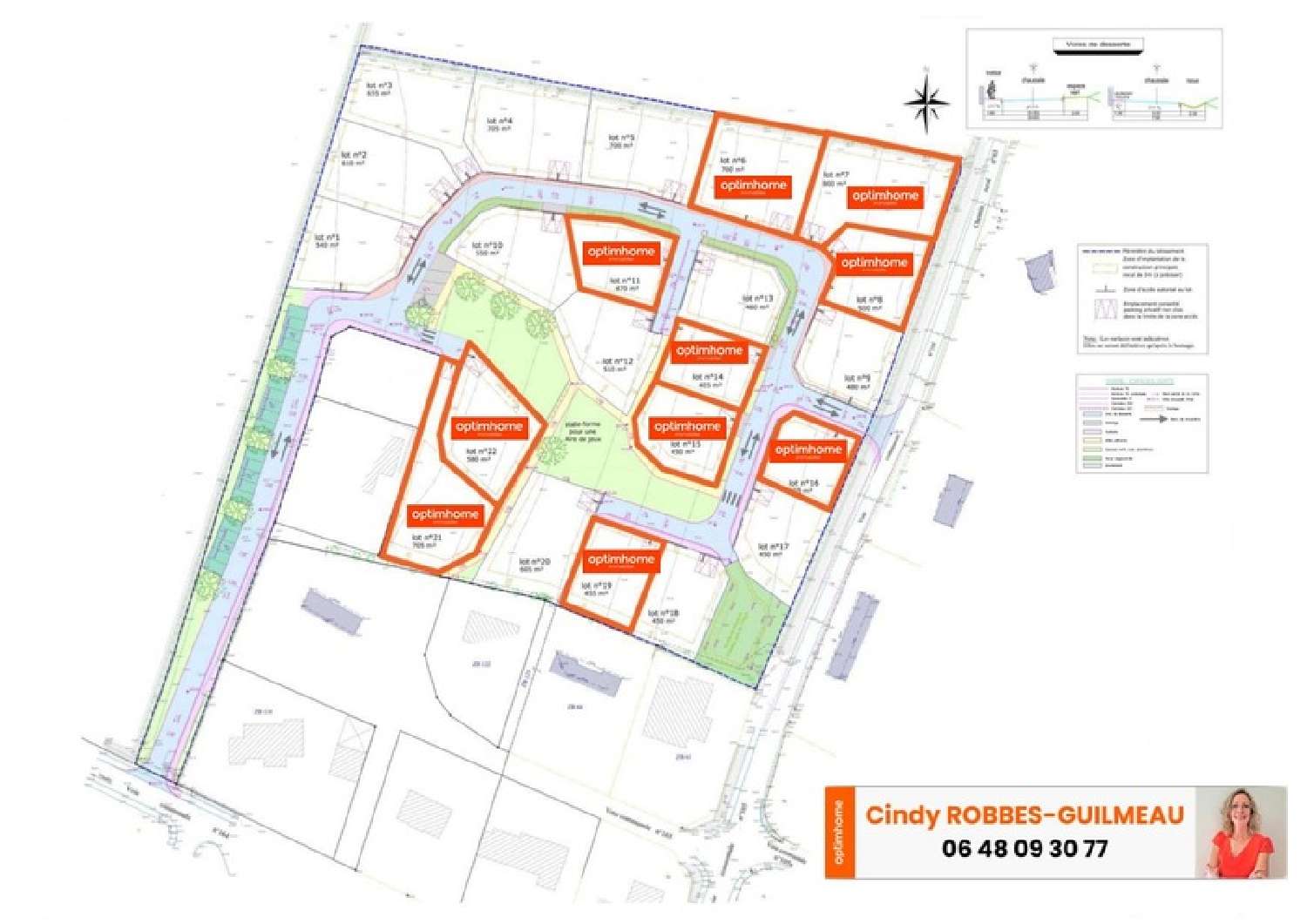  for sale terrain Roullours Calvados 2
