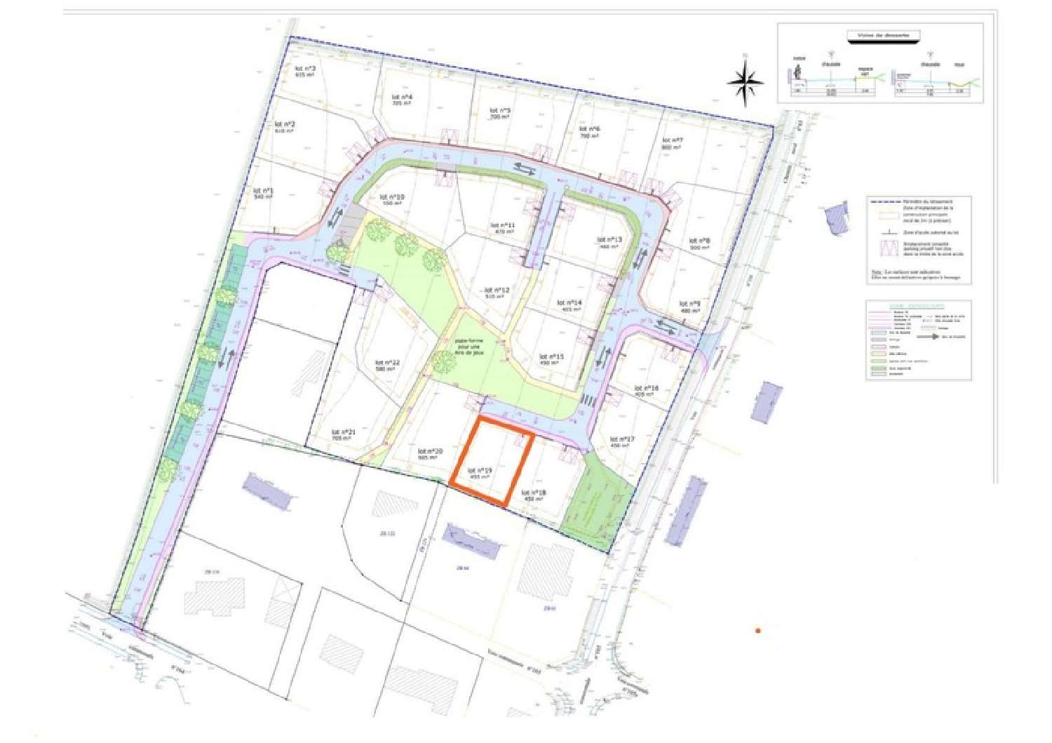  for sale terrain Roullours Calvados 3