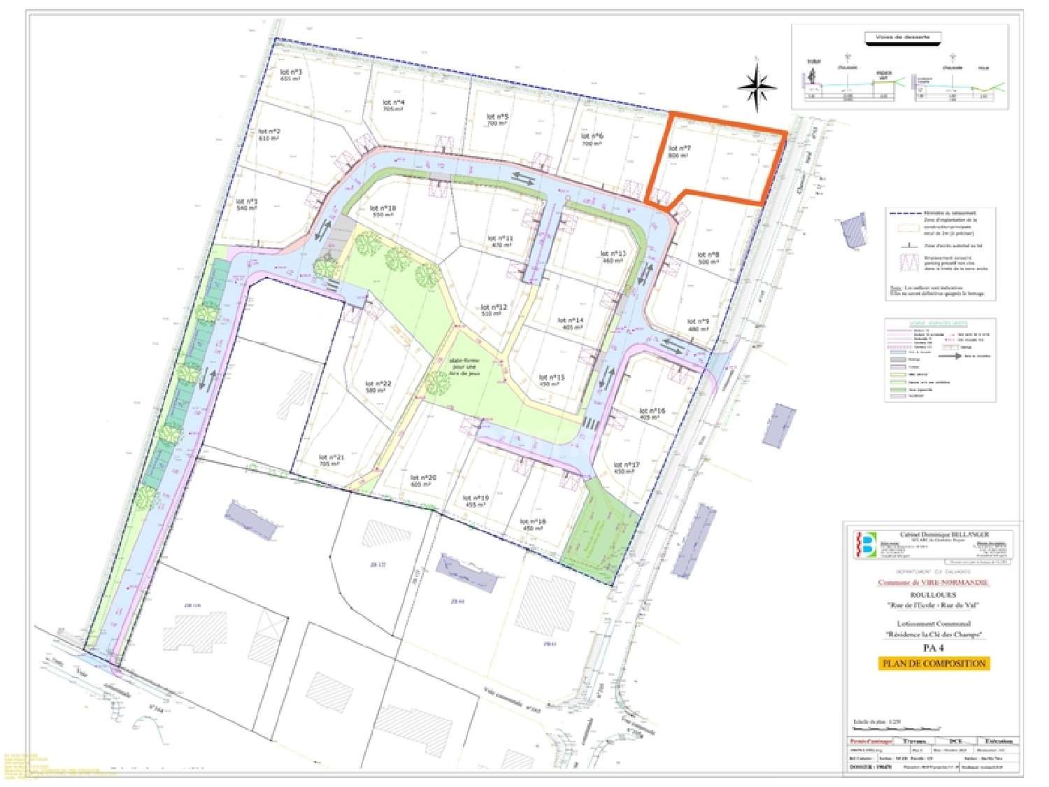  for sale terrain Roullours Calvados 3