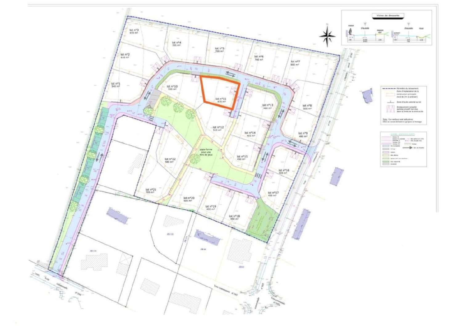  for sale terrain Roullours Calvados 3