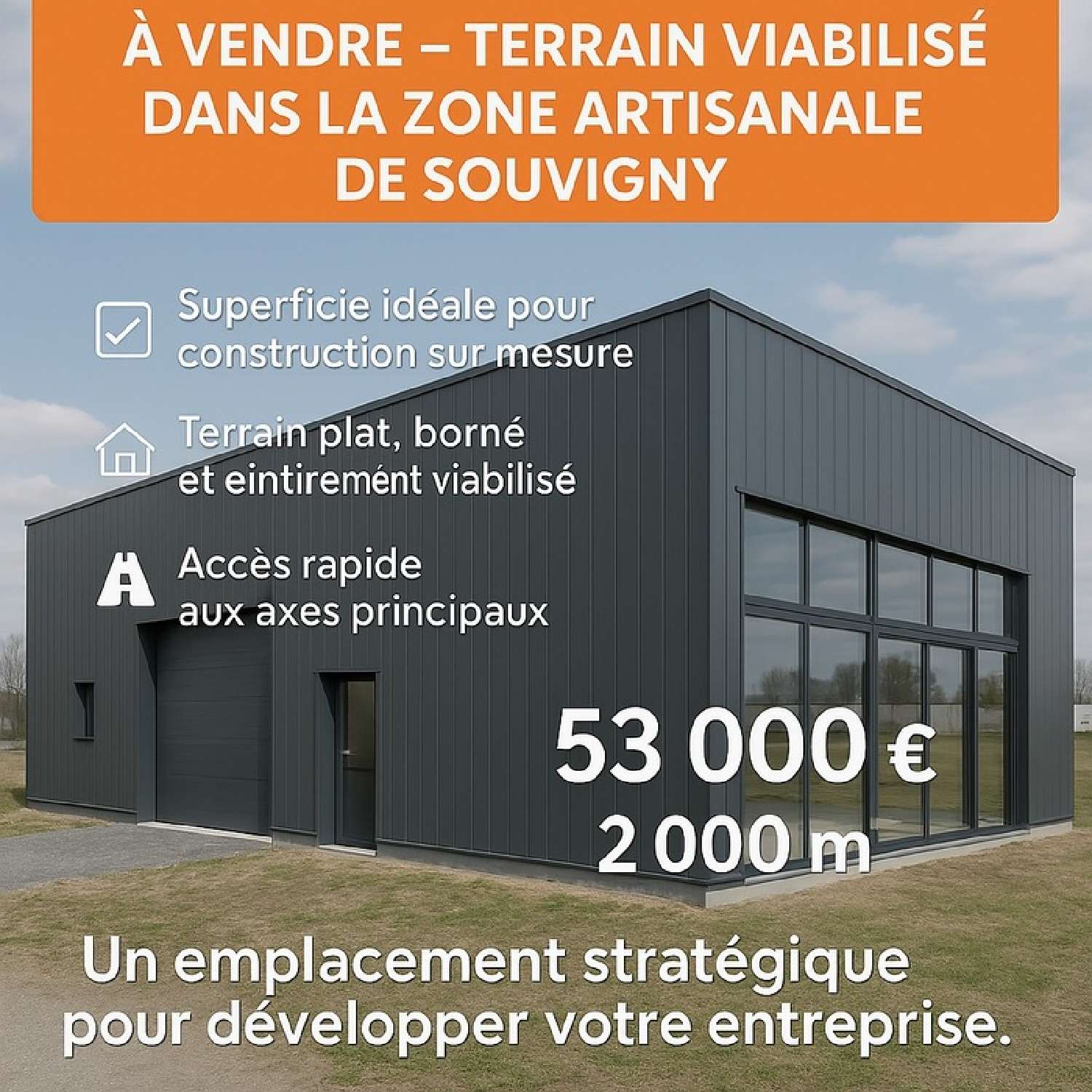 te koop terrein Souvigny Allier 1