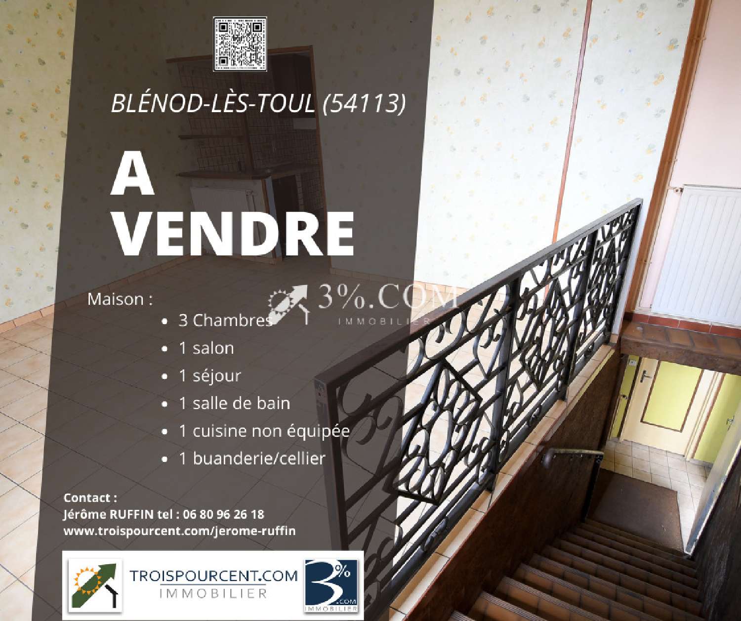  en venta casa de pueblo Blénod-lès-Toul Meurthe-et-Moselle 1